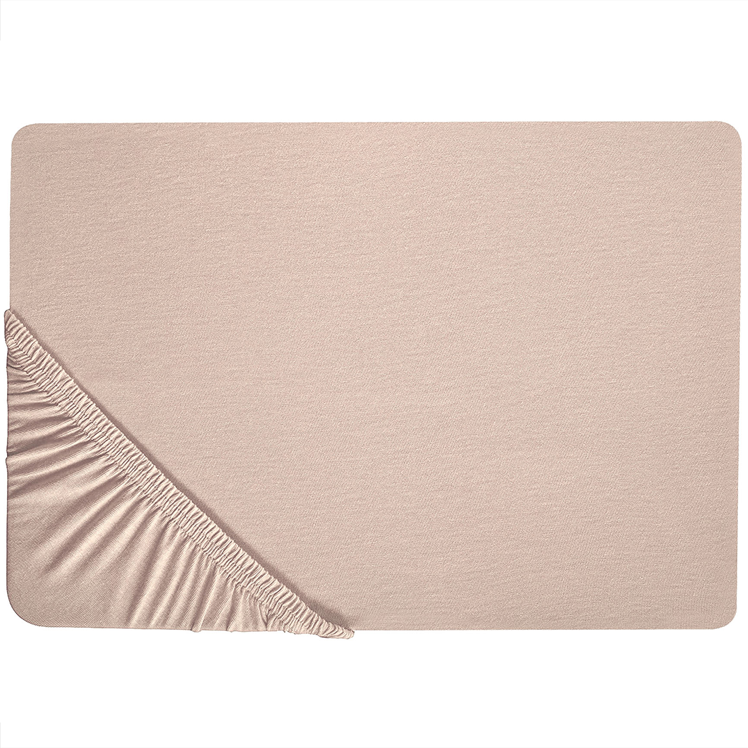 Dra-på-lakan HOFUF 90 x 200 cm Bomull Beige