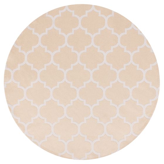 Utomhusmatta MOSORE Beige ø 120 cm