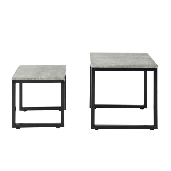 SoBuy Sidobord Soffbord Cafébord Satsbord FBT42-HG