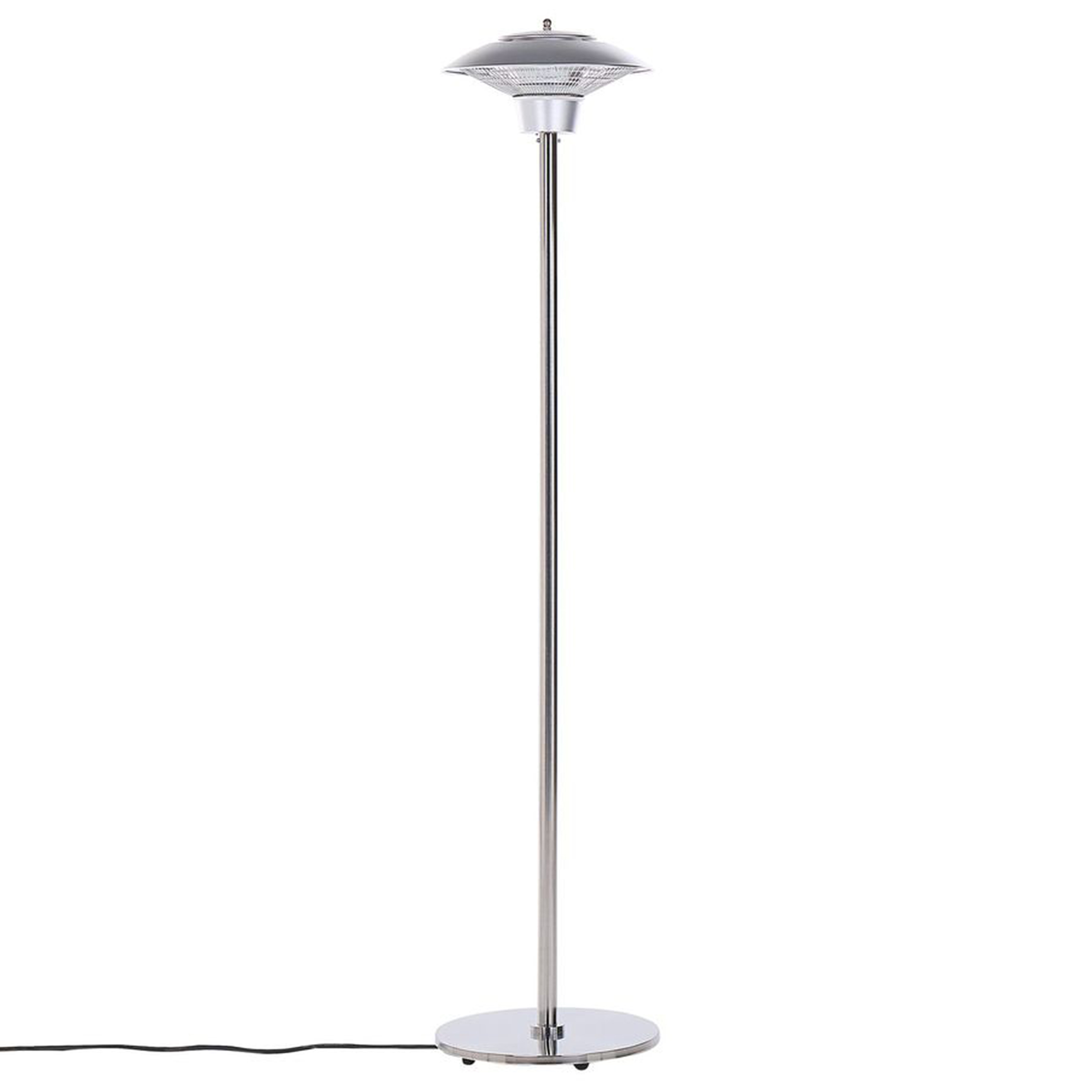 Fristående infraröd terrassvärmare ASKJA 1 500 W Silver