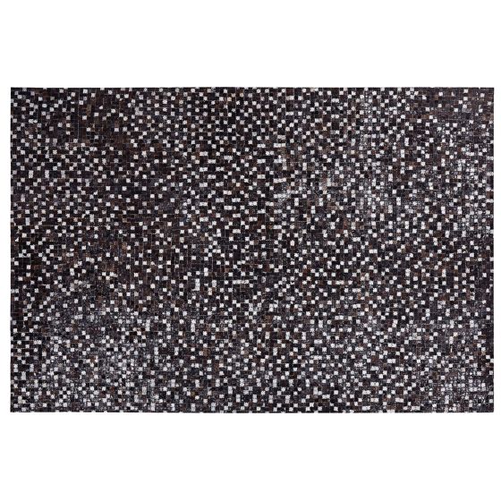 Matta AKKESE Brun 160 x 230 cm Läder