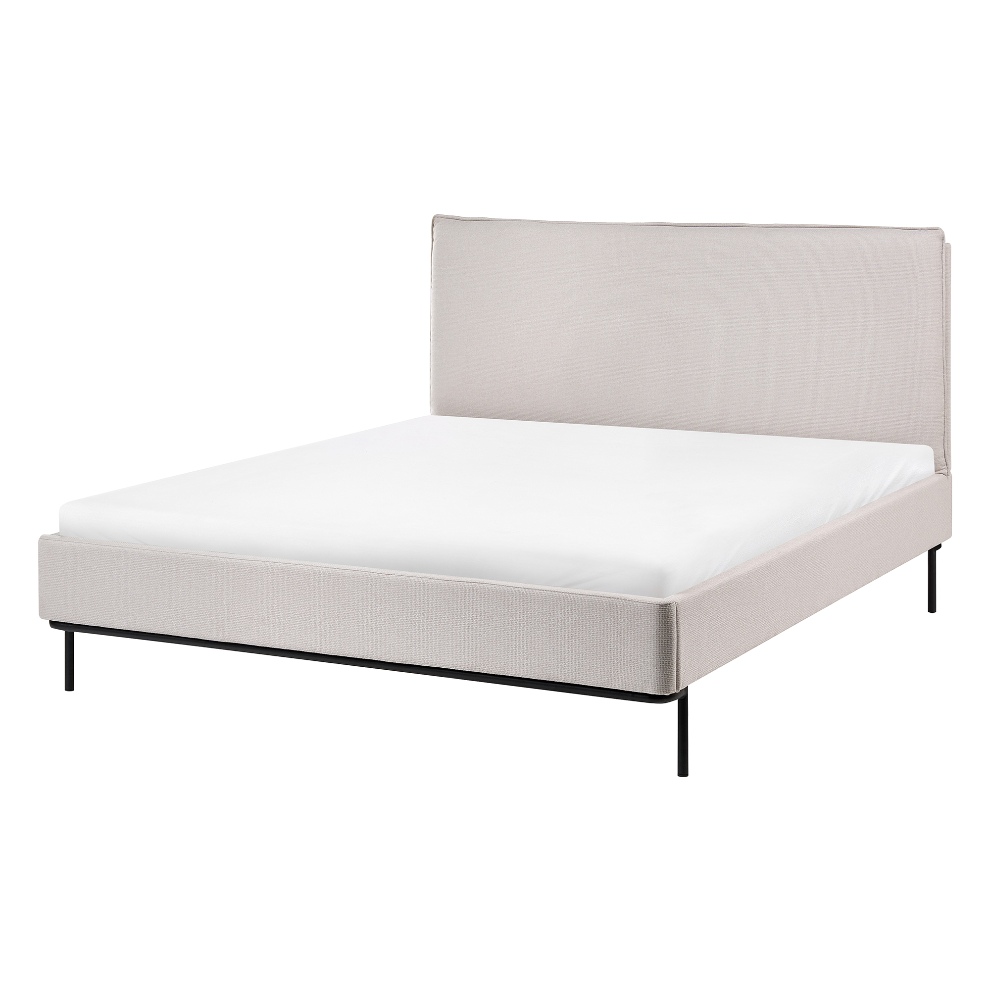 Säng med lamellram CORIO 140 x 200 cm Off-White