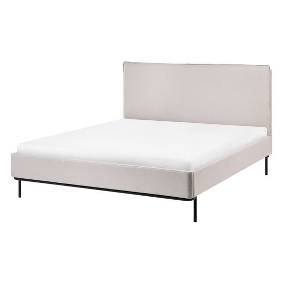 Säng med lamellram CORIO 140 x 200 cm Off-White
