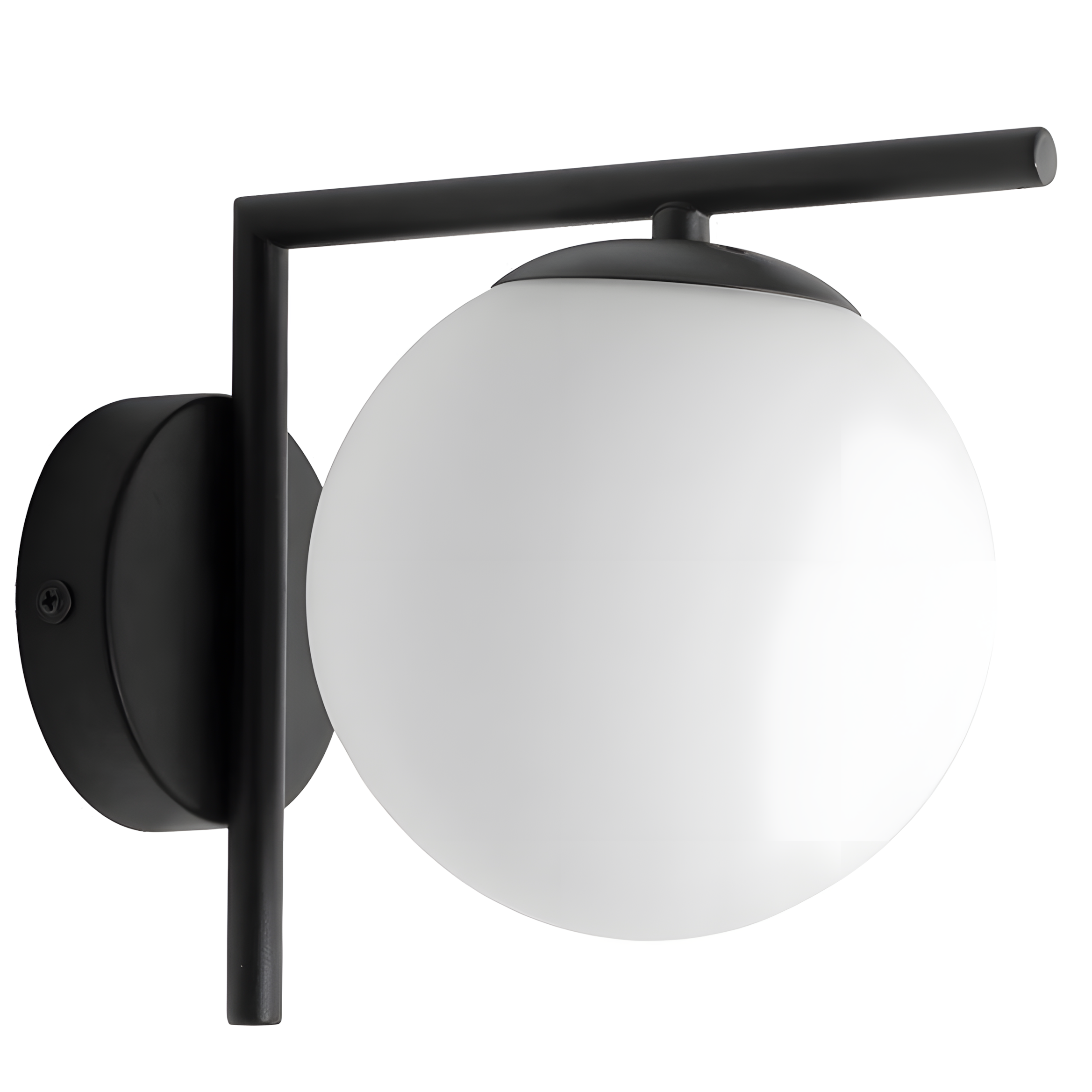 TOOLIGHT vägglampa G101-1W Svart/Vit 15x15x17cm
