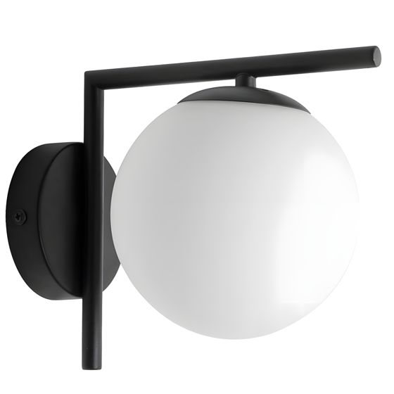 TOOLIGHT vägglampa G101-1W Svart/Vit 15x15x17cm