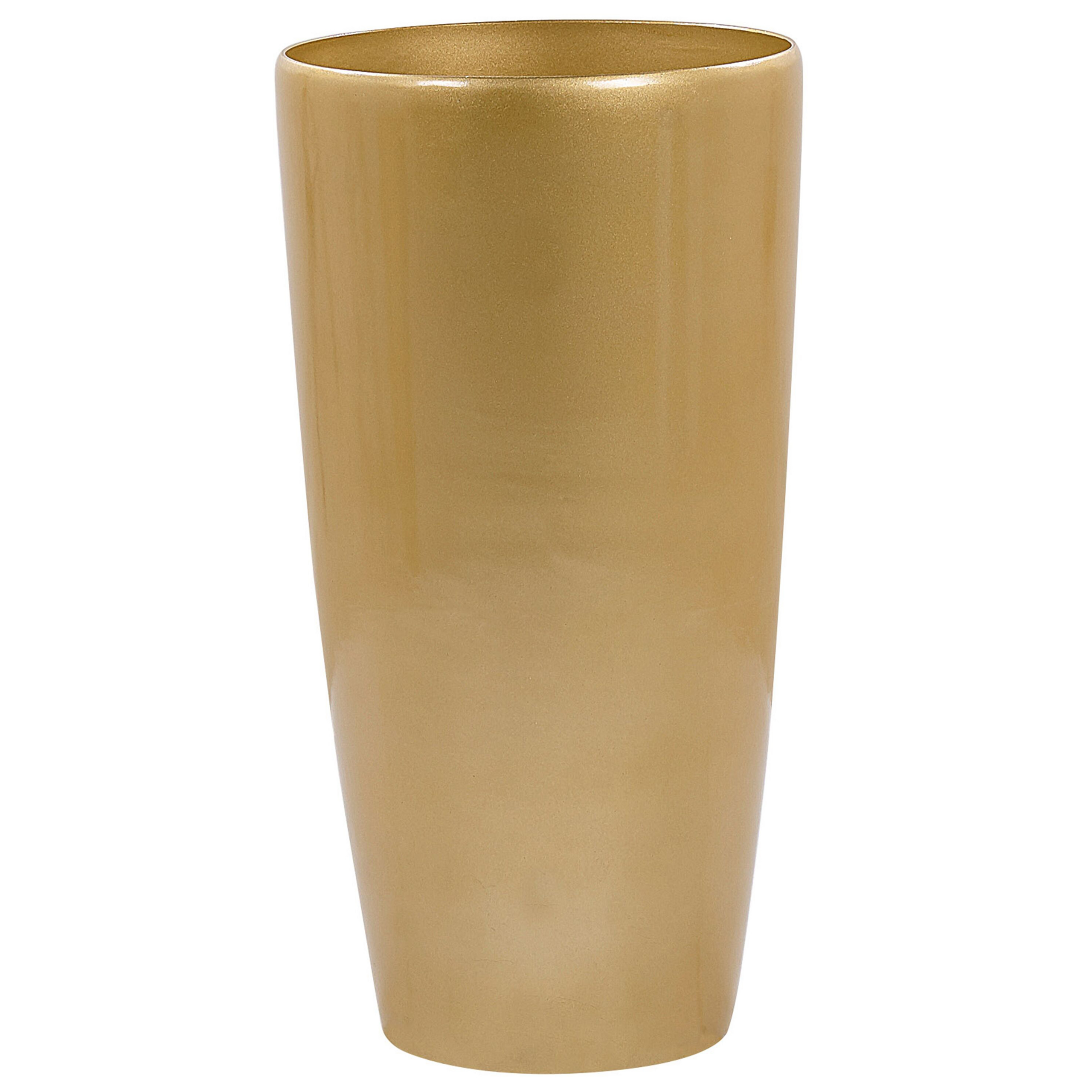 Blomkruka TSERIA 40 cm Guld