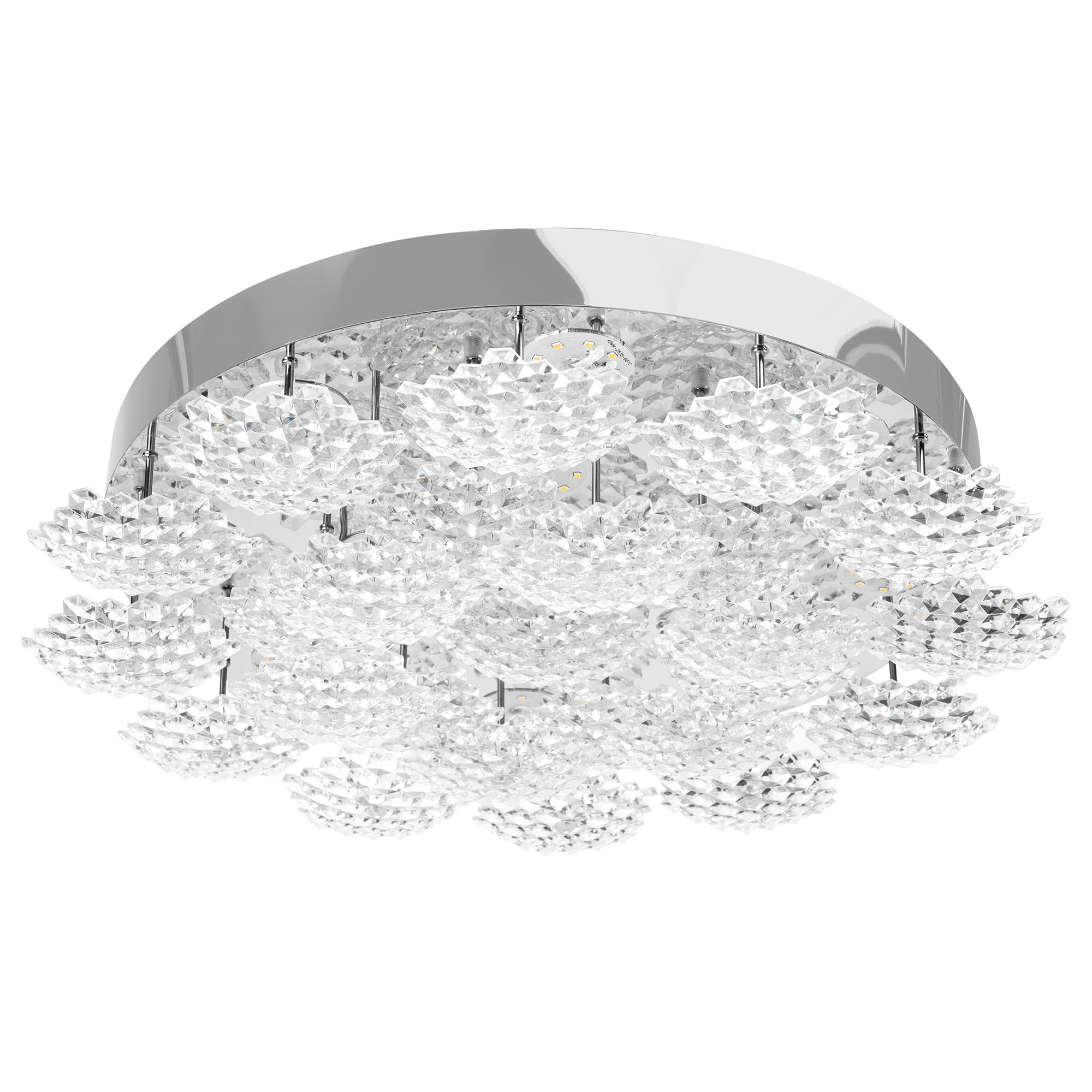 TOOLIGHT taklampa MS014-C LED Krom 45x45x9,5cm