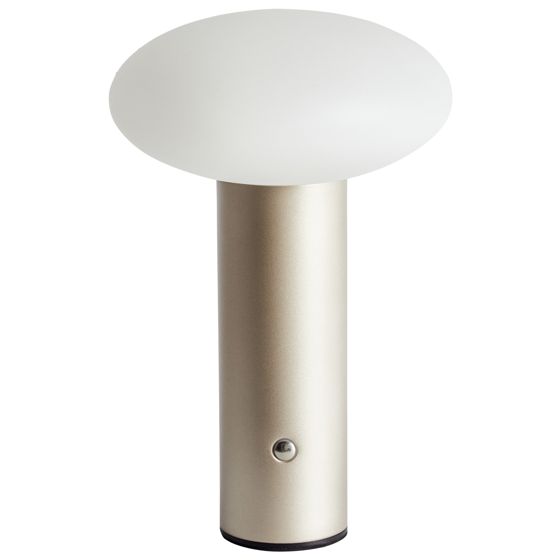 Trådlös LED-bordslampa BUAYAN med dimmer Metall Guld