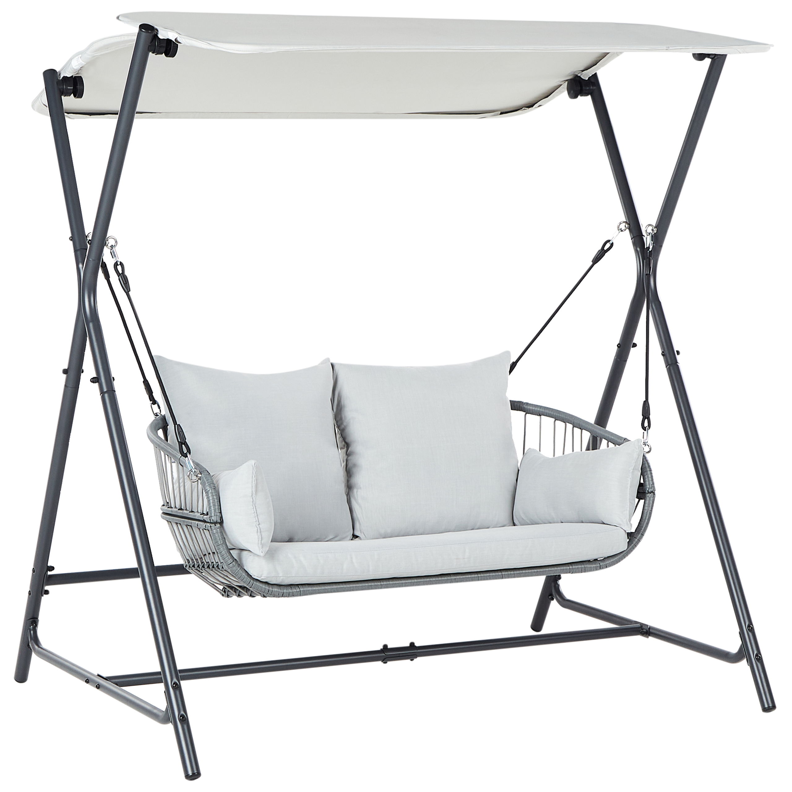 Hammock FIASTRA Metall Ljusgrå