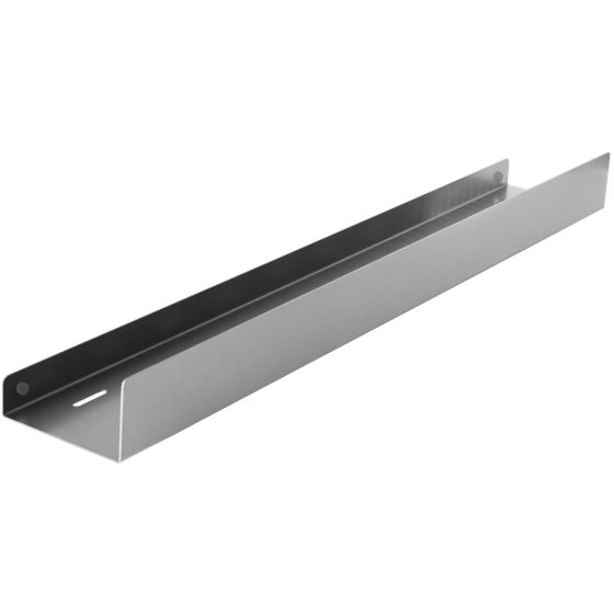REA Badrumshylla För Dusch SF04-600 60cm Borstat Stål, 60x9x5cm