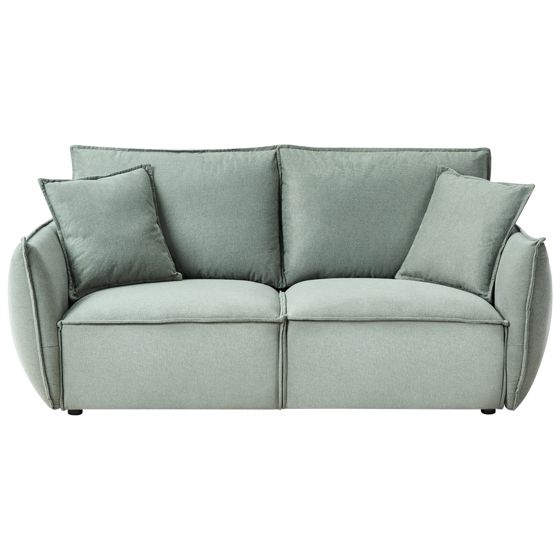 Soffa 3-sits KUNES Ljusgrön