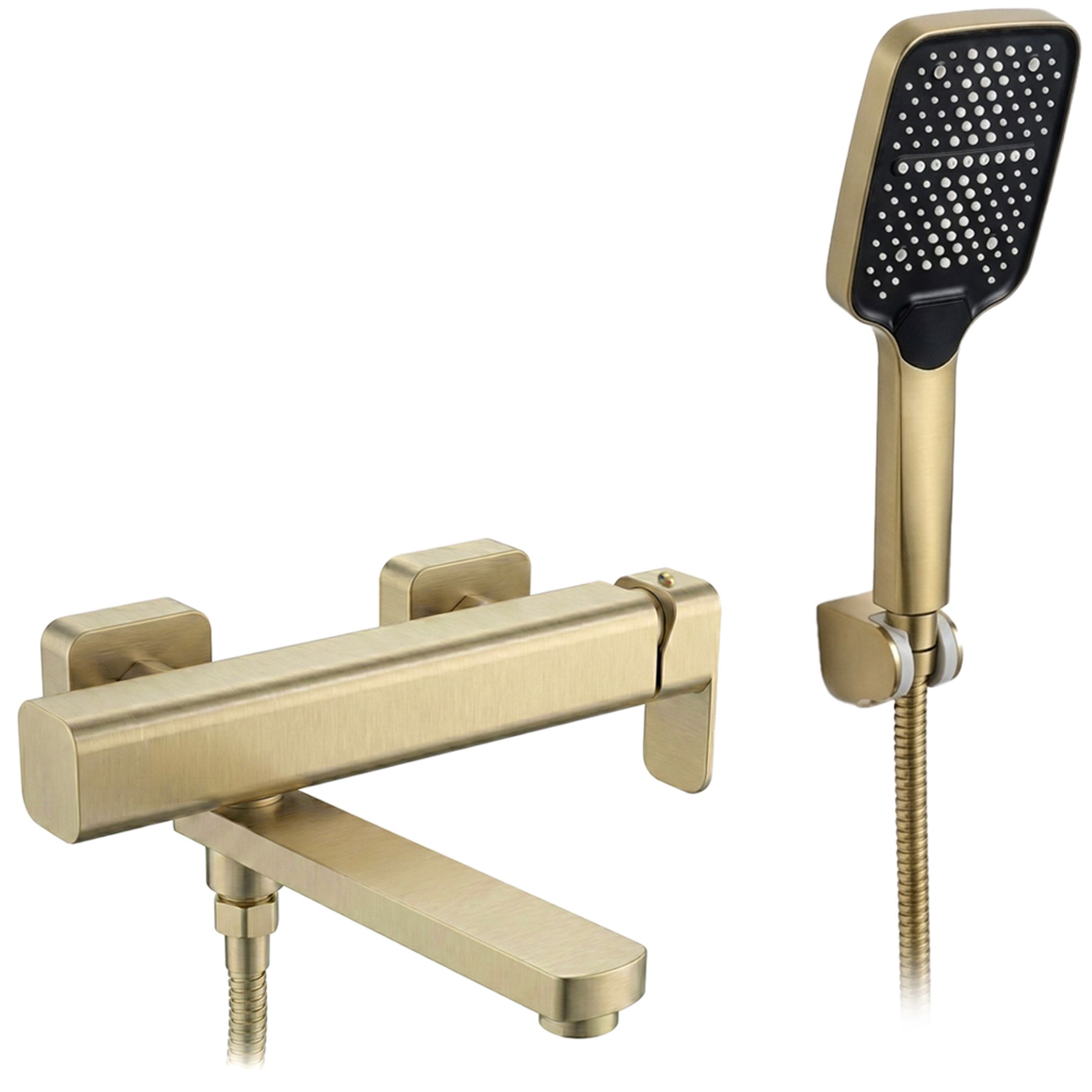REA Badkarsblandare Arlo Borstat Guld, 20,5x26x25cm