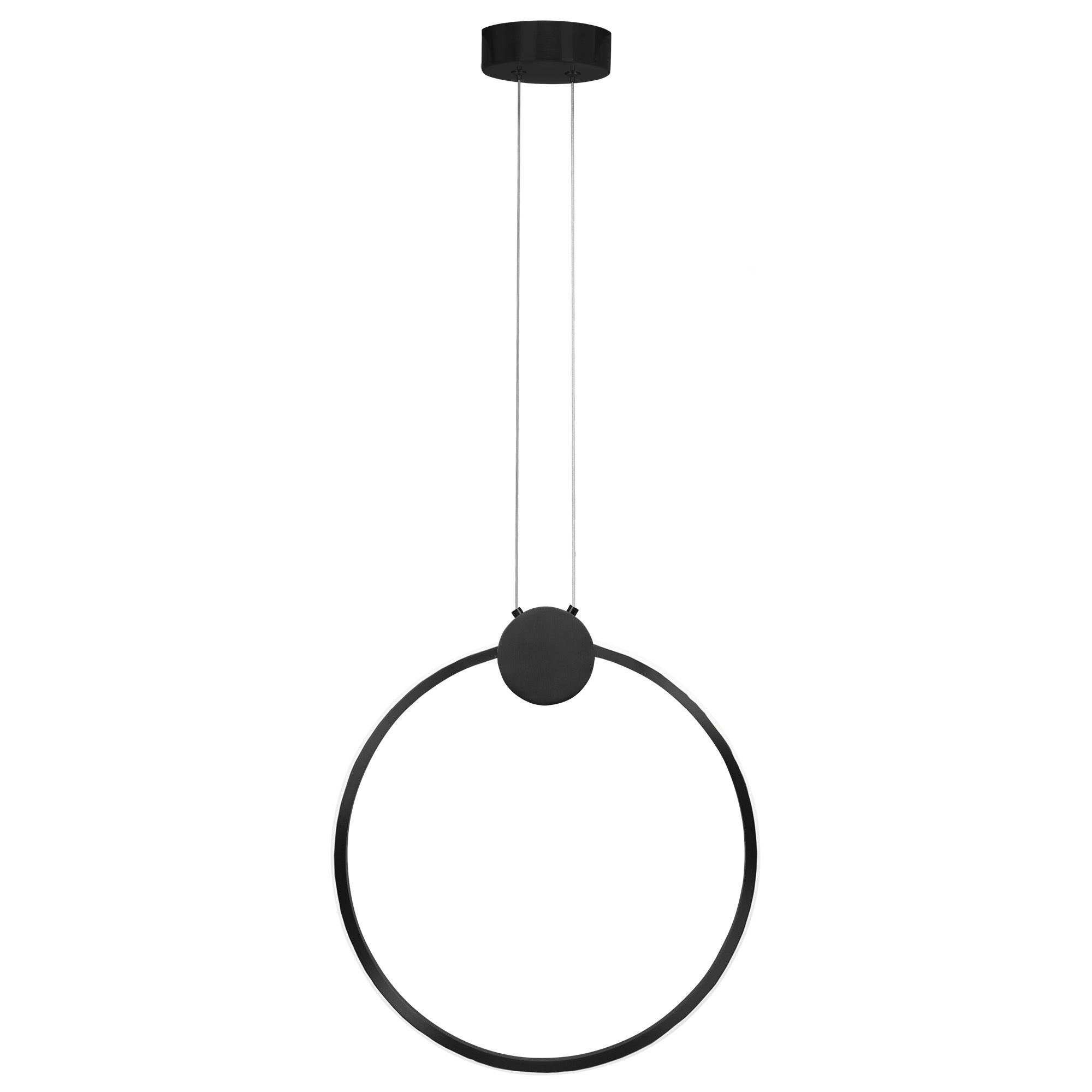 TOOLIGHT taklampa hängande LED APP1395-CP svart, 40x2,7x43cm