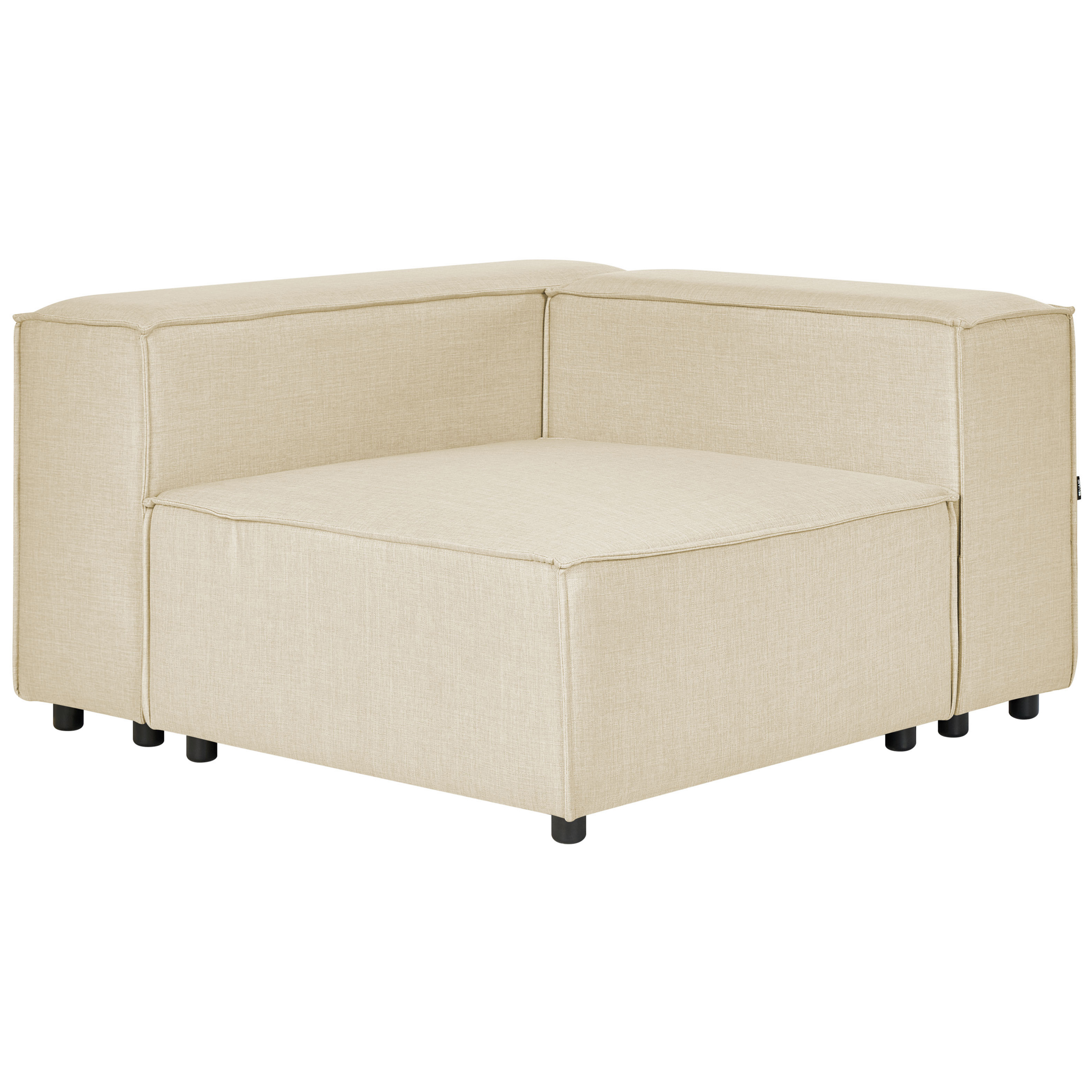 Hörnmodul APRICA Konstlinne Beige