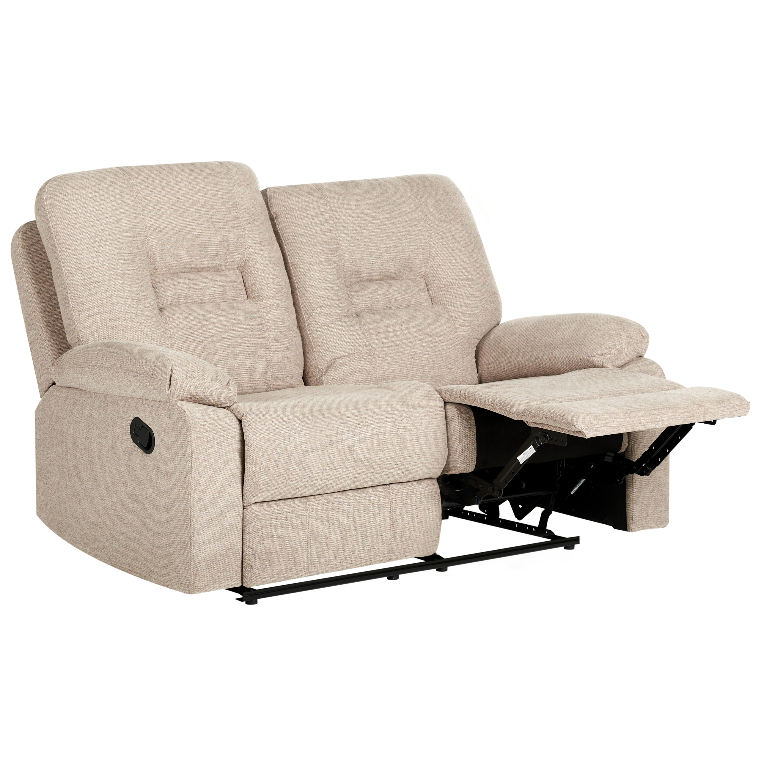 Manuell reclinersoffa 2-sits BERGEN Beige