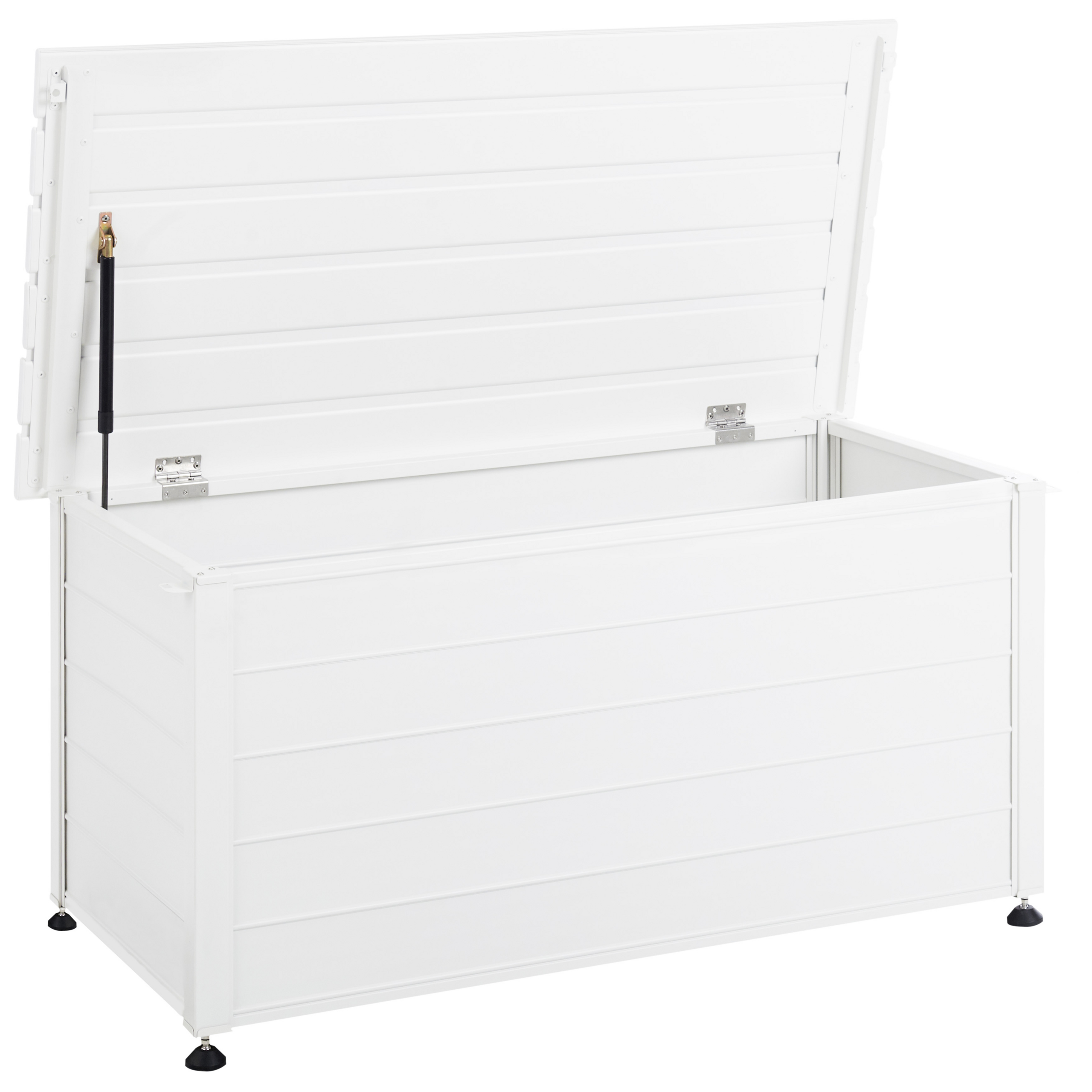 Förvaringslåda CAMPALTO 123 cm 60 cm Metall Vit