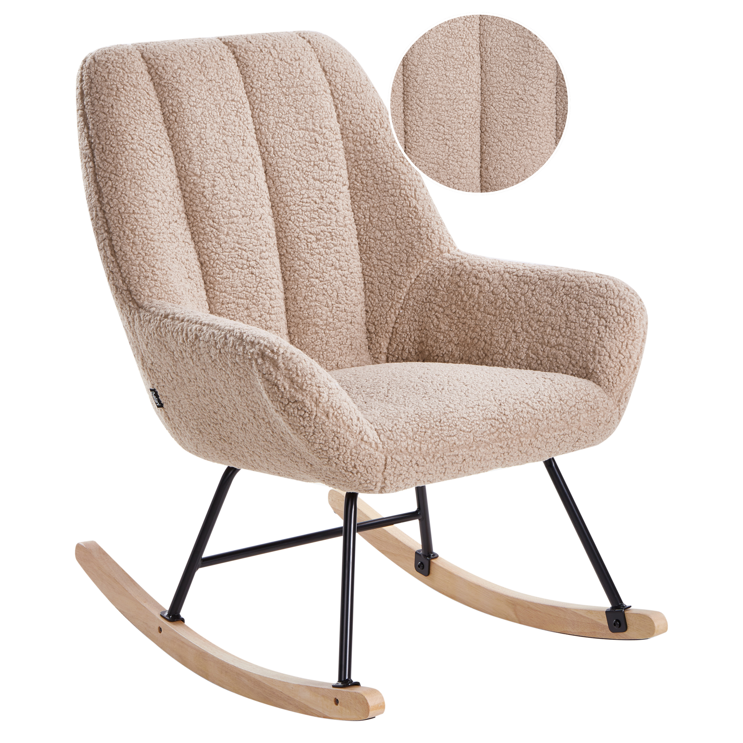 Gungstol KINNO Bouclé Beige