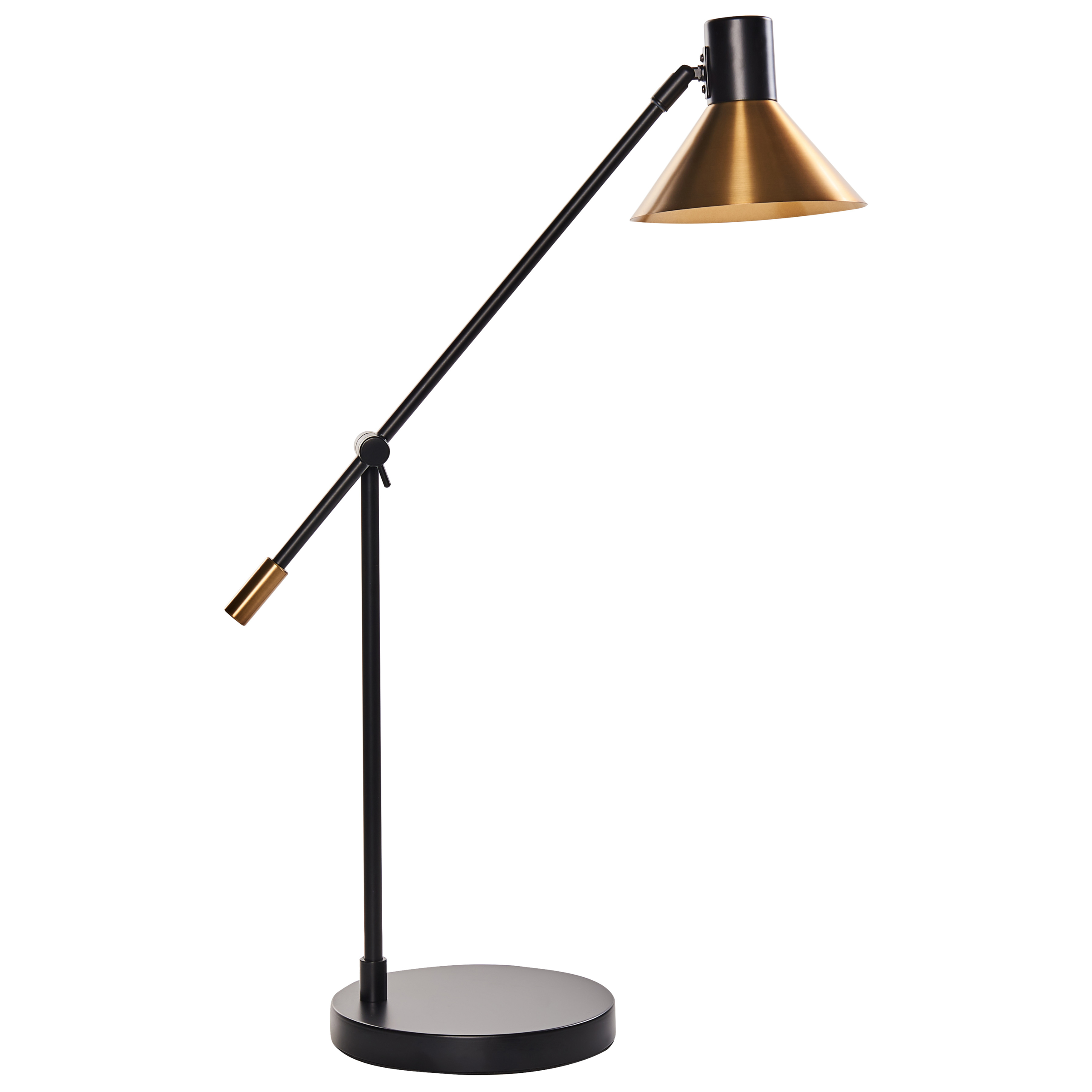 Skrivbordslampa PINKEEN Metall Guld