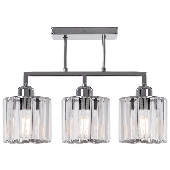 TOOLIGHT hängande taklampa 392228 GLAMOUR Grå 25x46x25cm