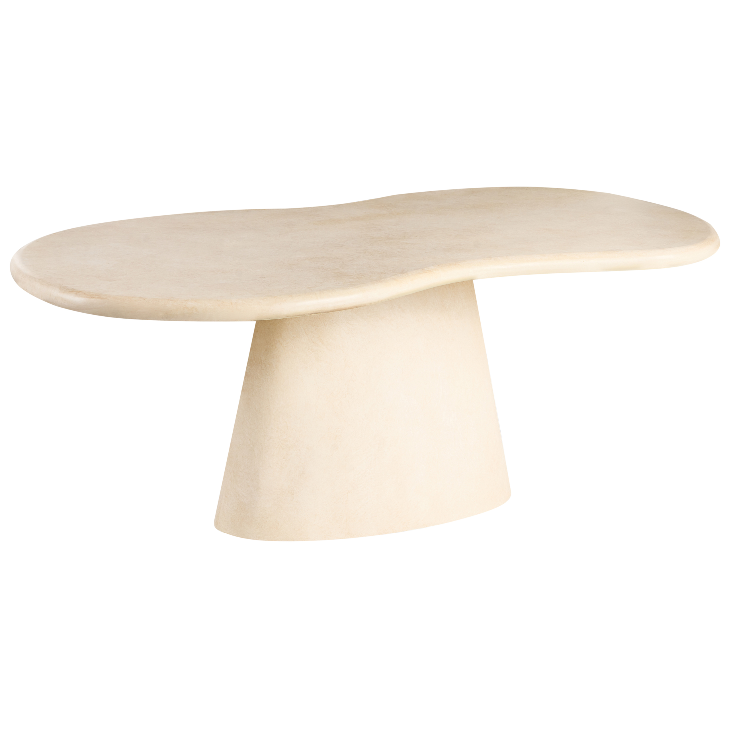 Trädgårdsmatbord SPOLETO 200 cm 110 cm Beige