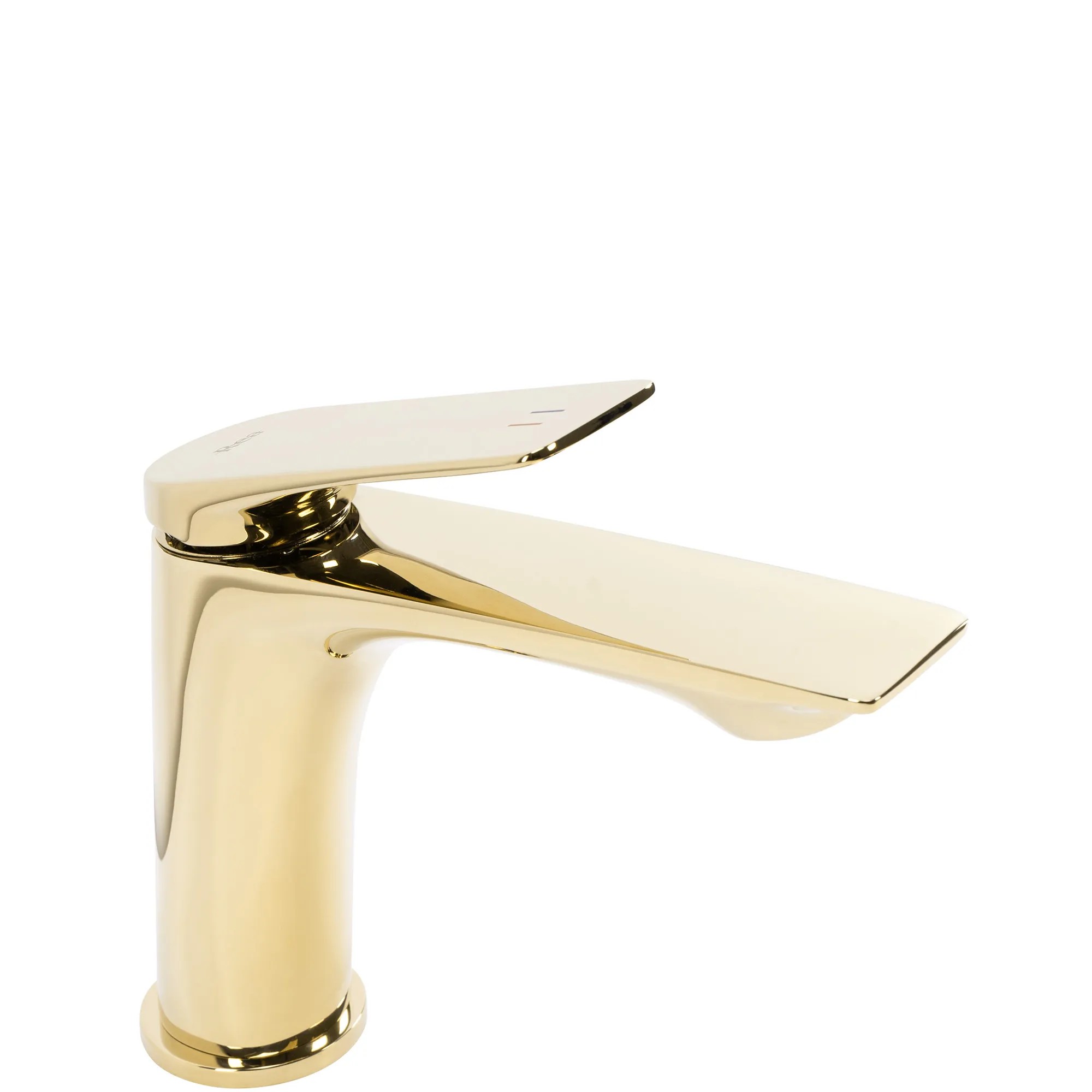 REA Tvättställsblandare AVALON Låg Guld, 17,5x17,5x16cm