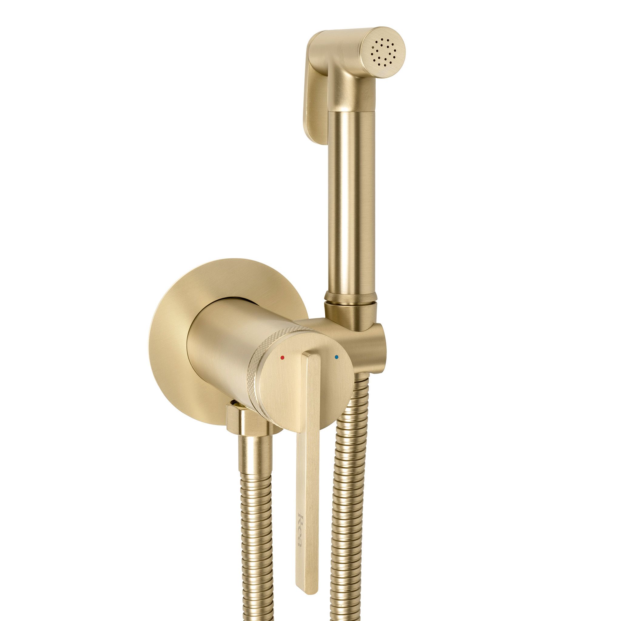 REA bidéblandare Grace , Borstat guld, 5,5x5,5x12,5cm