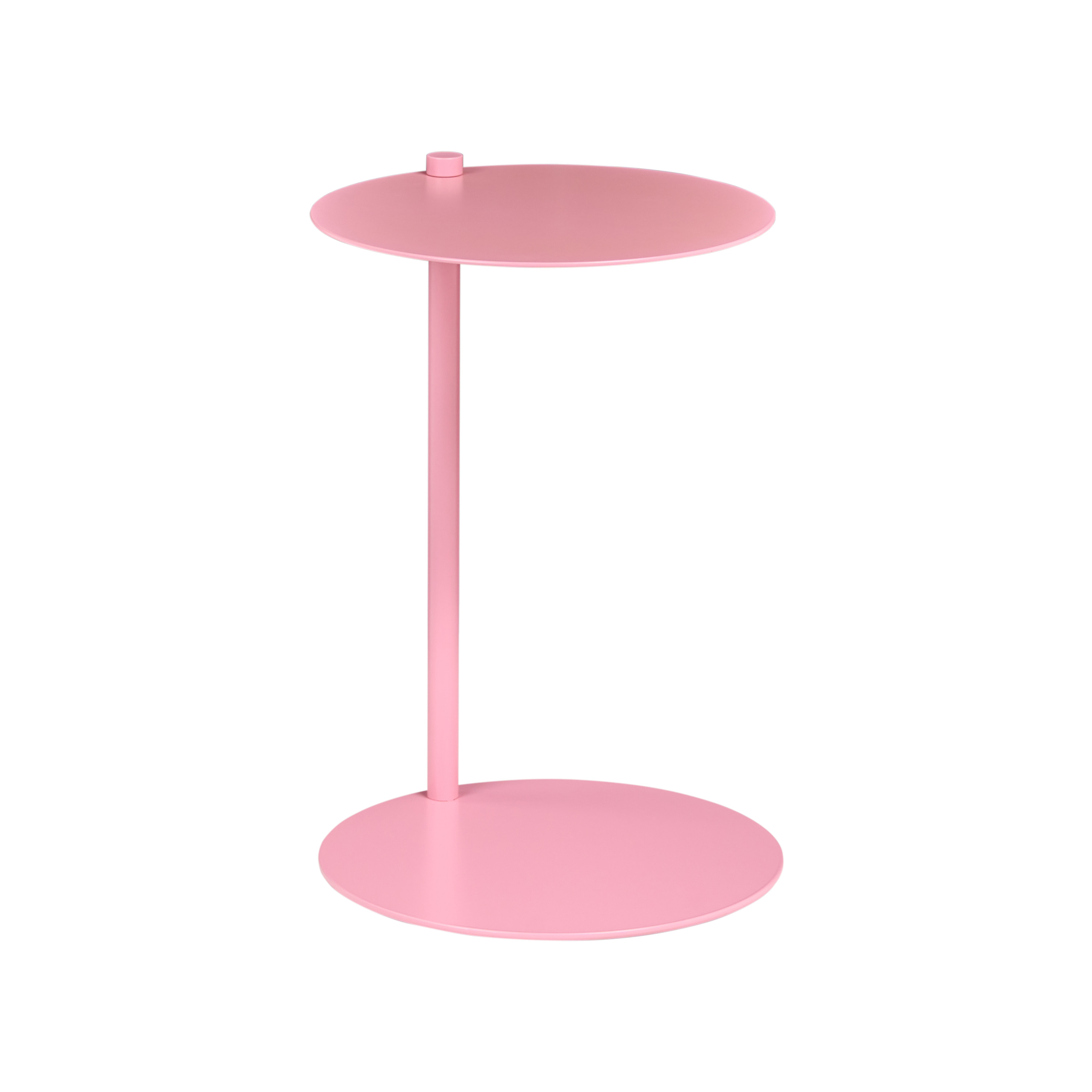Sidobord KENSICO Metall Rosa