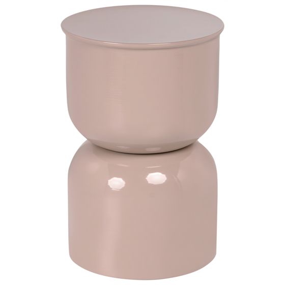 Sidobord LETTA Metall Ljusbeige