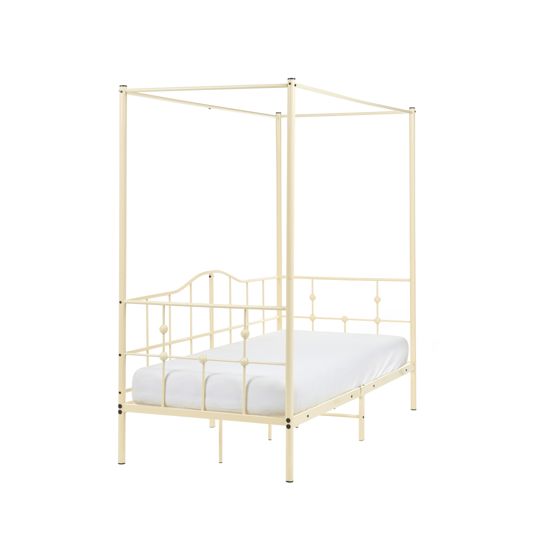 Himmelssäng Metall ARTONNE 90 x 200 cm Beige