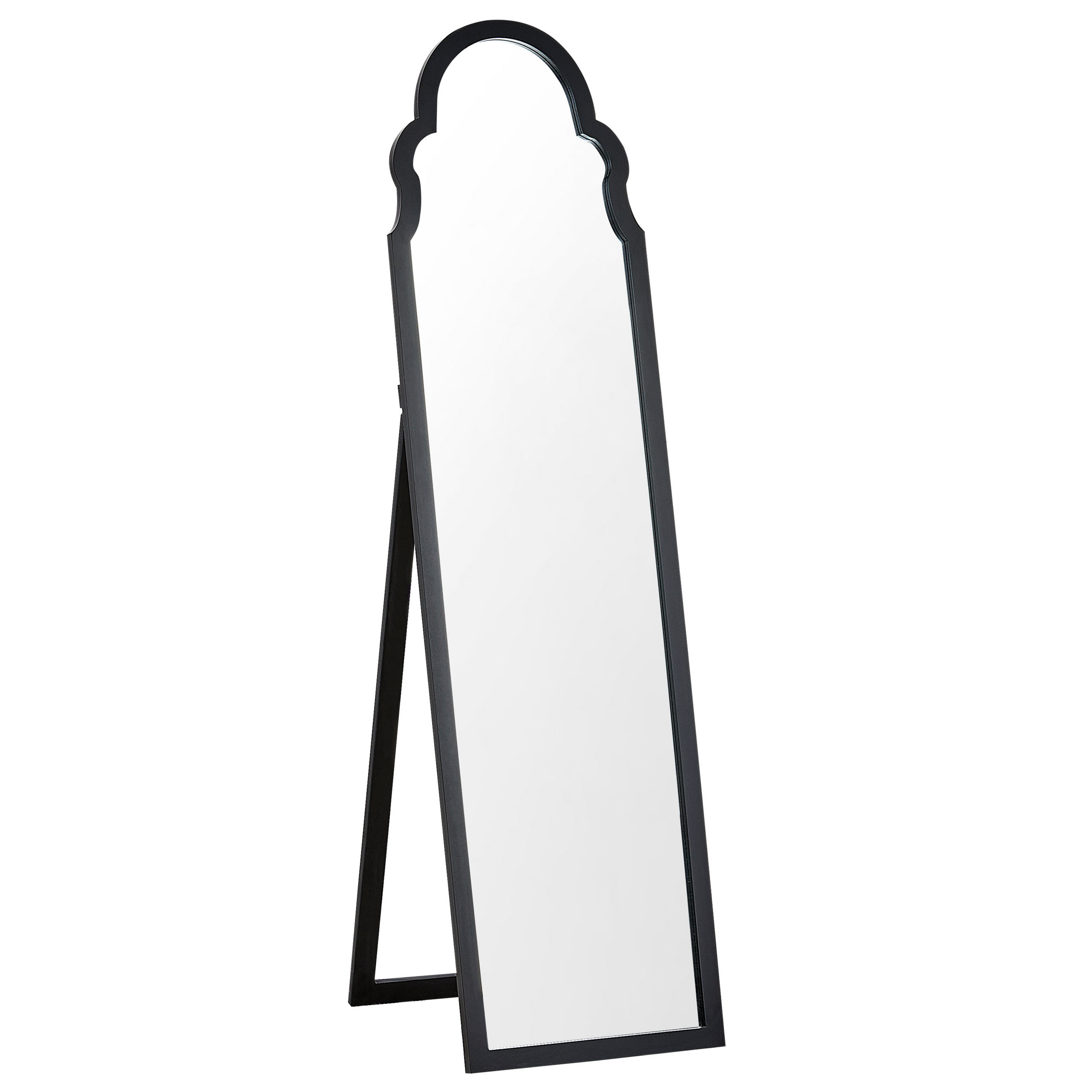 Golvspegel CHATILLON 150 cm Svart
