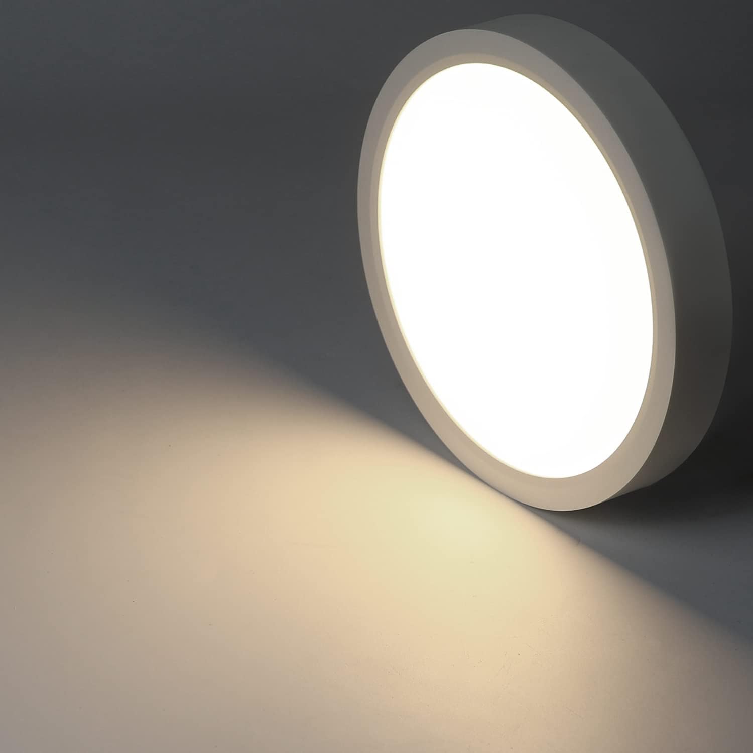 NETTLIFE LED - taklampa, kök, taklampa, 15W, platt, badrum, lampa, 4000K, IP44