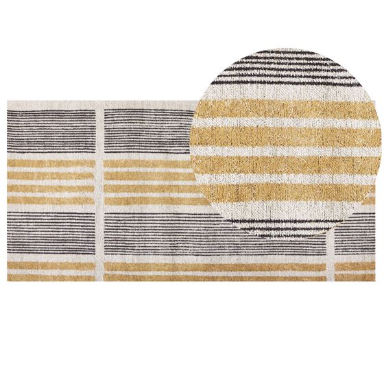Matta KATRA Beige 80 x 150 cm Bomull