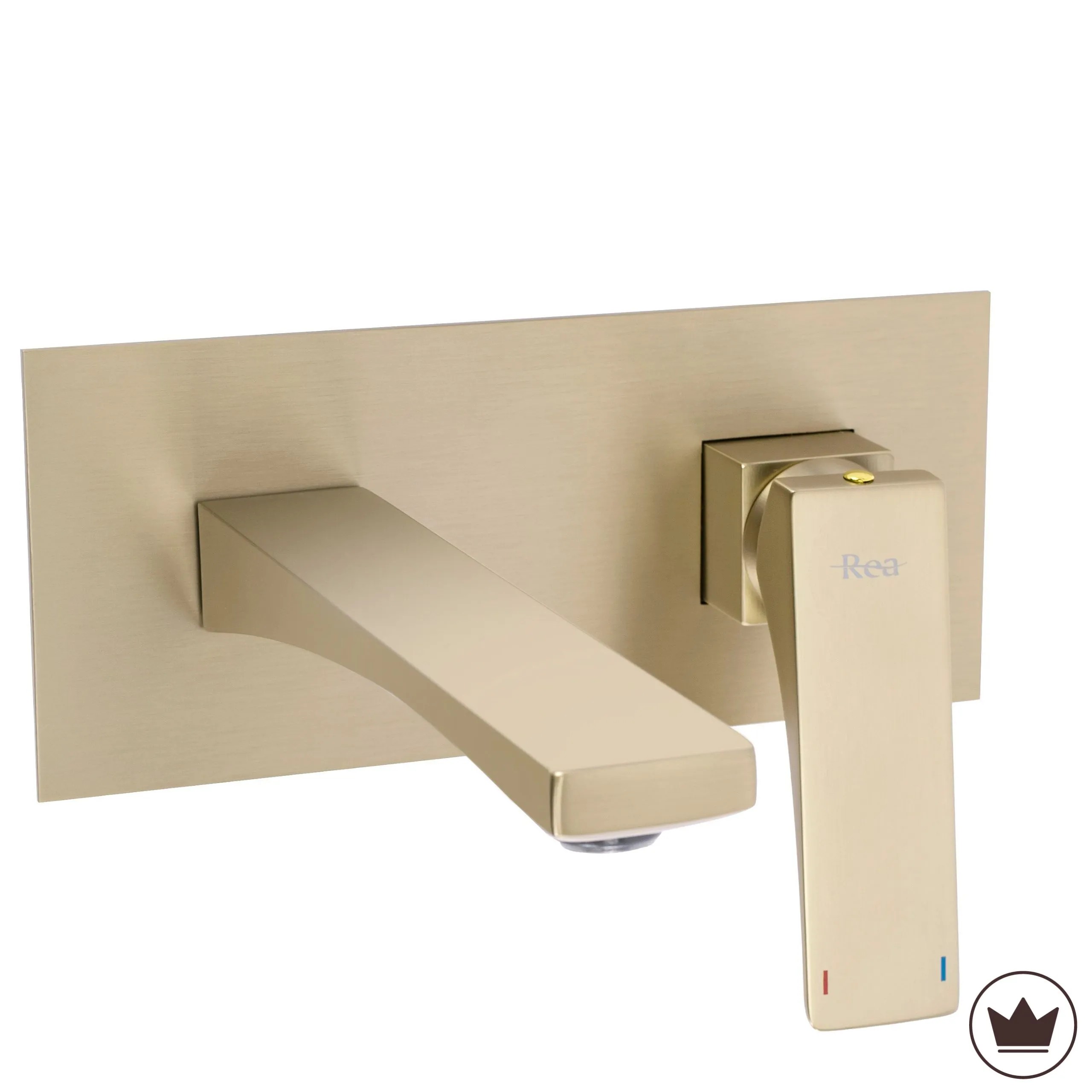 REA Tvättställsblandare Joe Premium Borstat Guld, 17x20x10cm