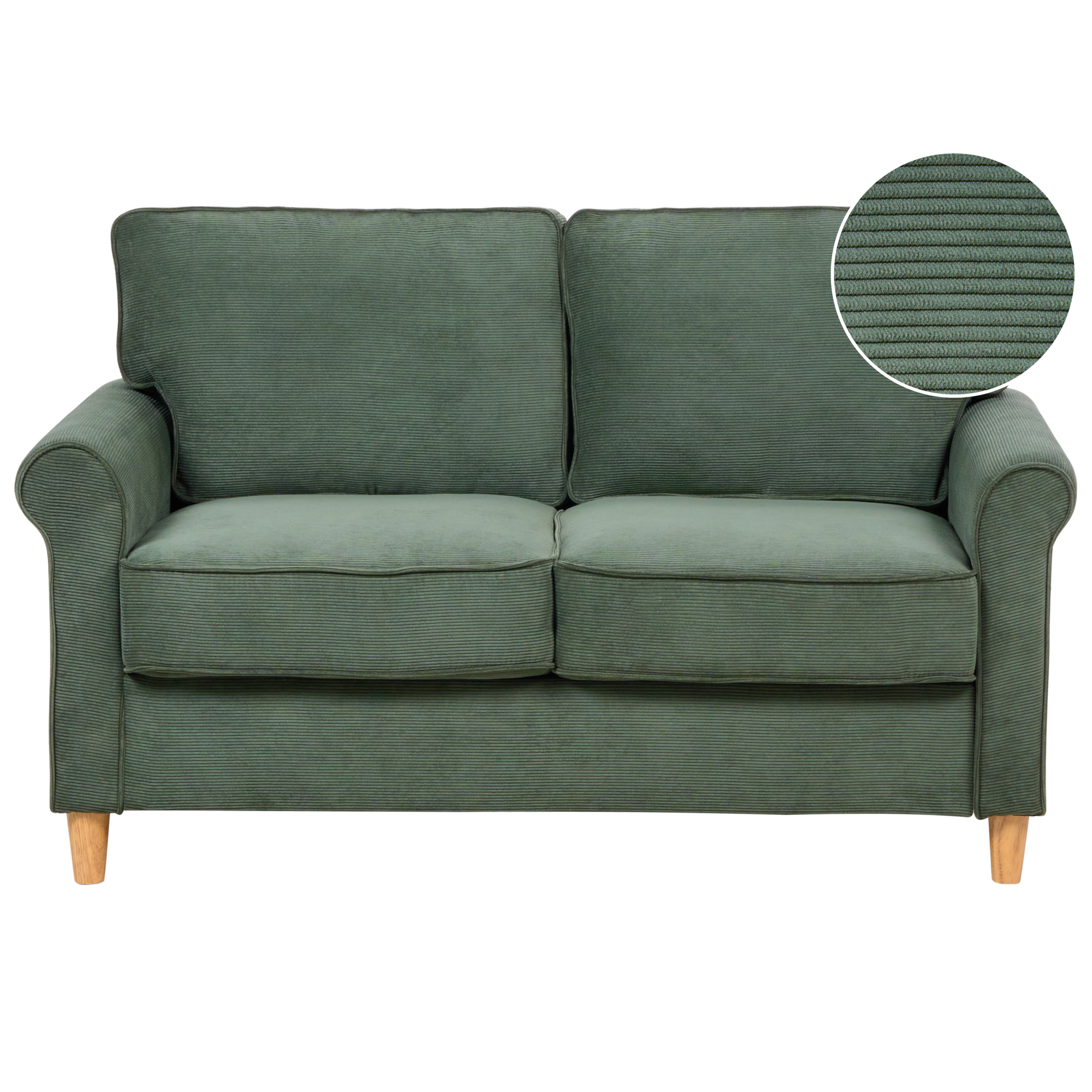 Soffa 2-sits RONNEBY Manchester Mörkgrön