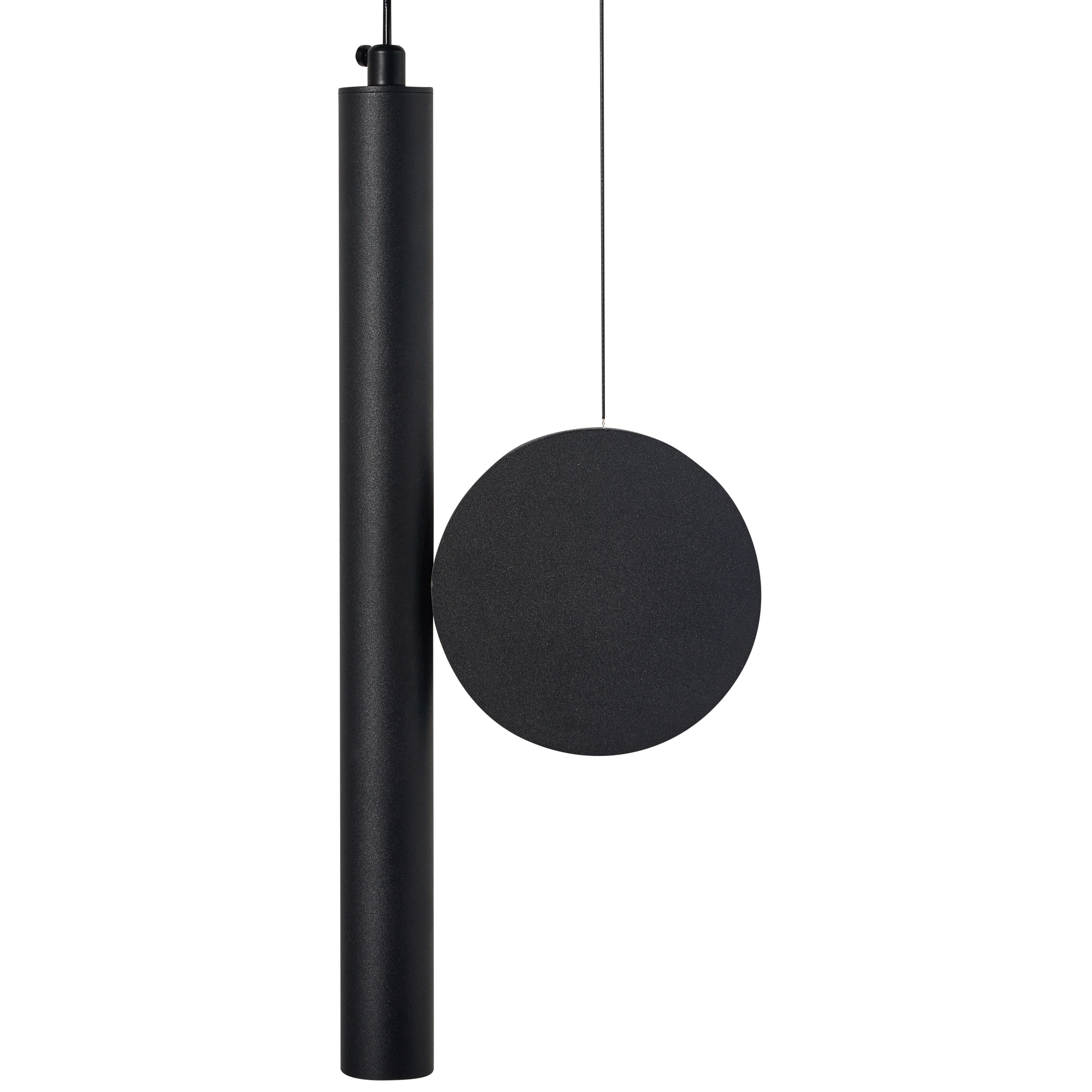 LED-pendellampa DAMAS Metall Svart