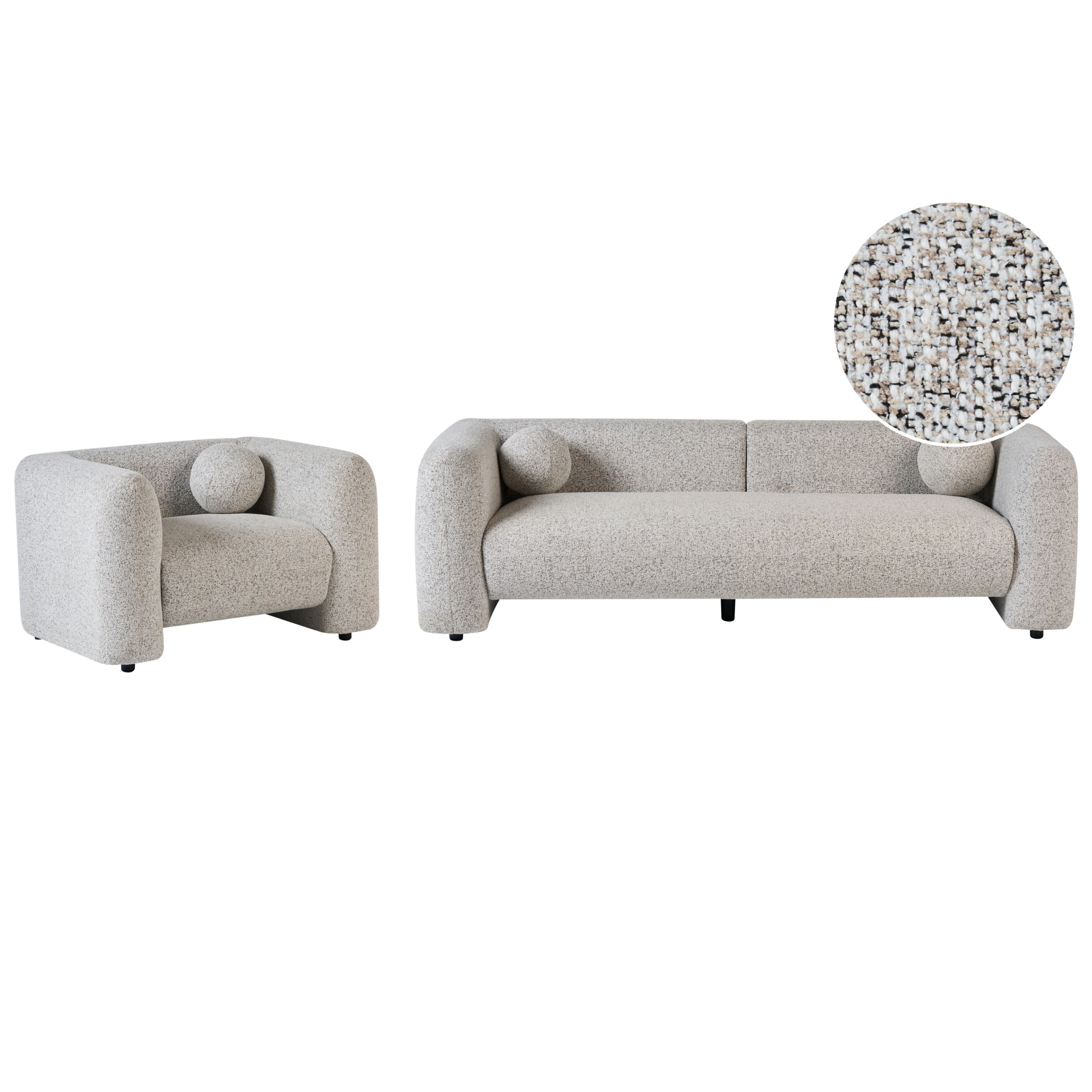 Soffgrupp 4-sits LEIREN Beige