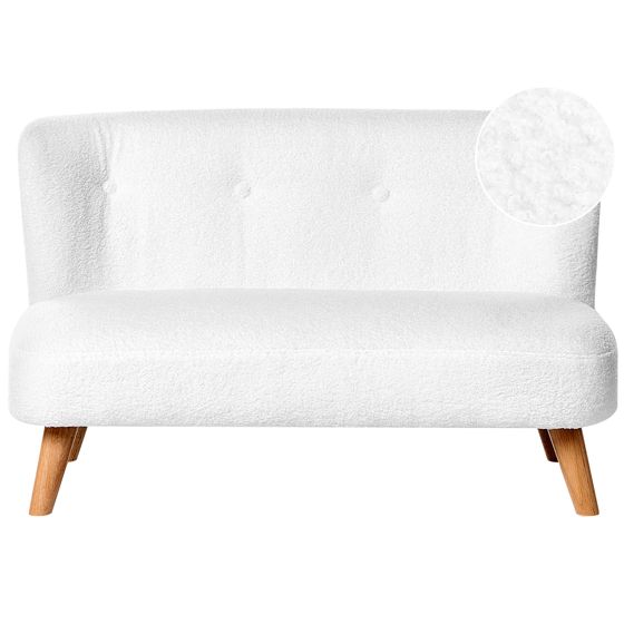 Barnsoffa LOTE Bouclé Vit