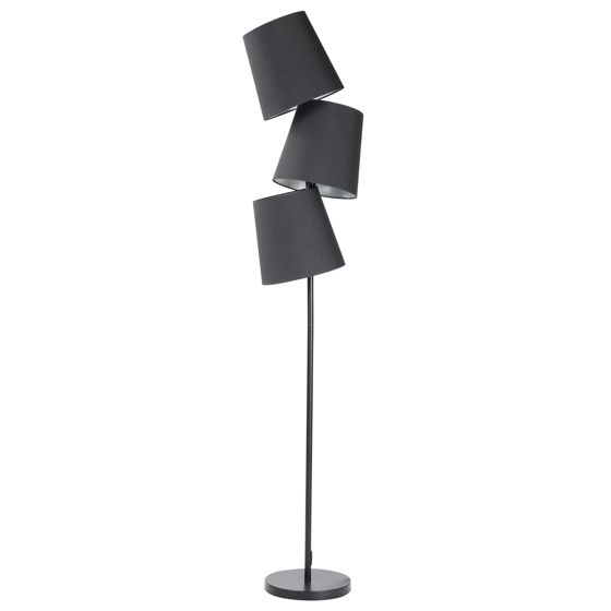 Golvlampa RIO GRANDE Metall Svart