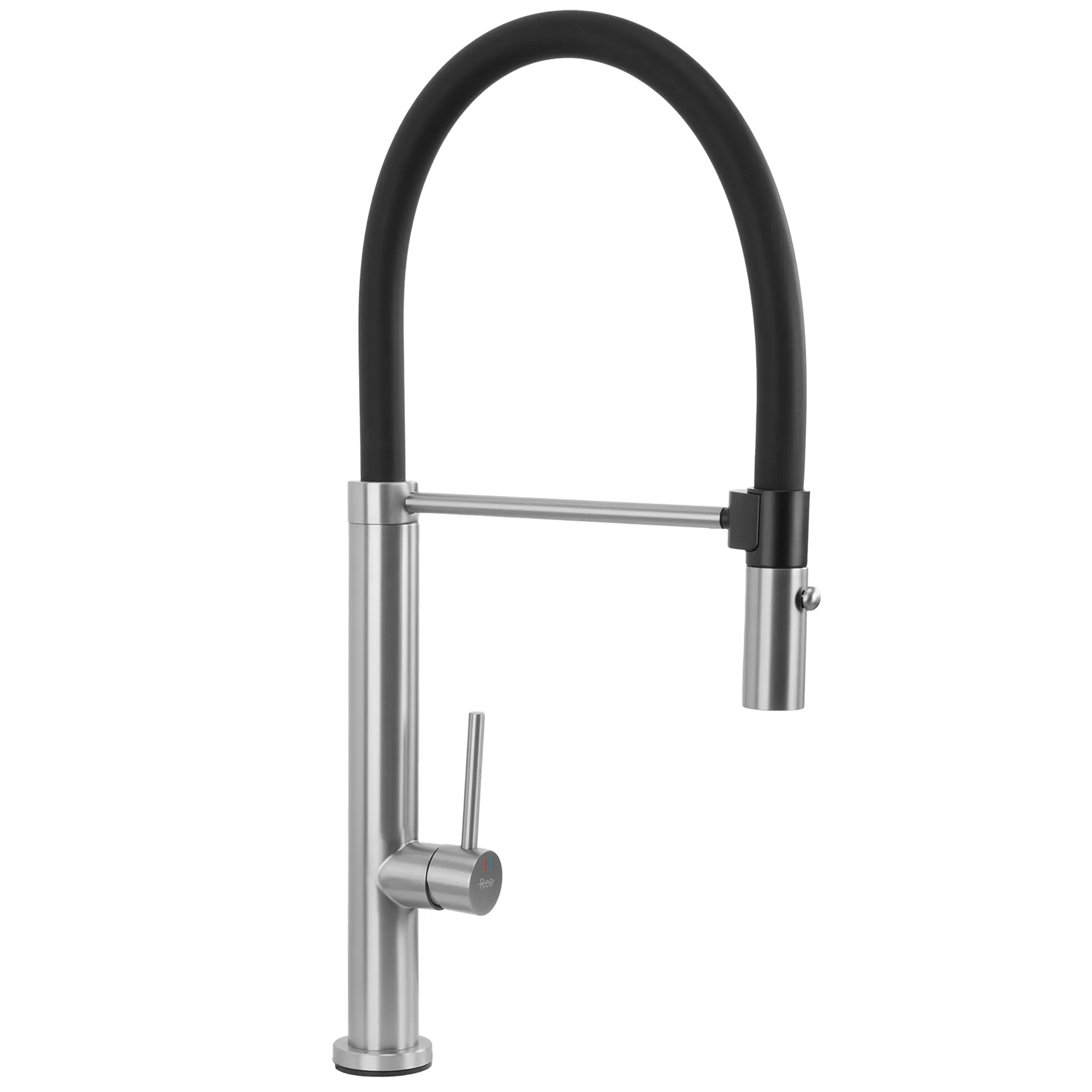 REA Köksblandare Viera Borstad Nickel, 19x5x50cm