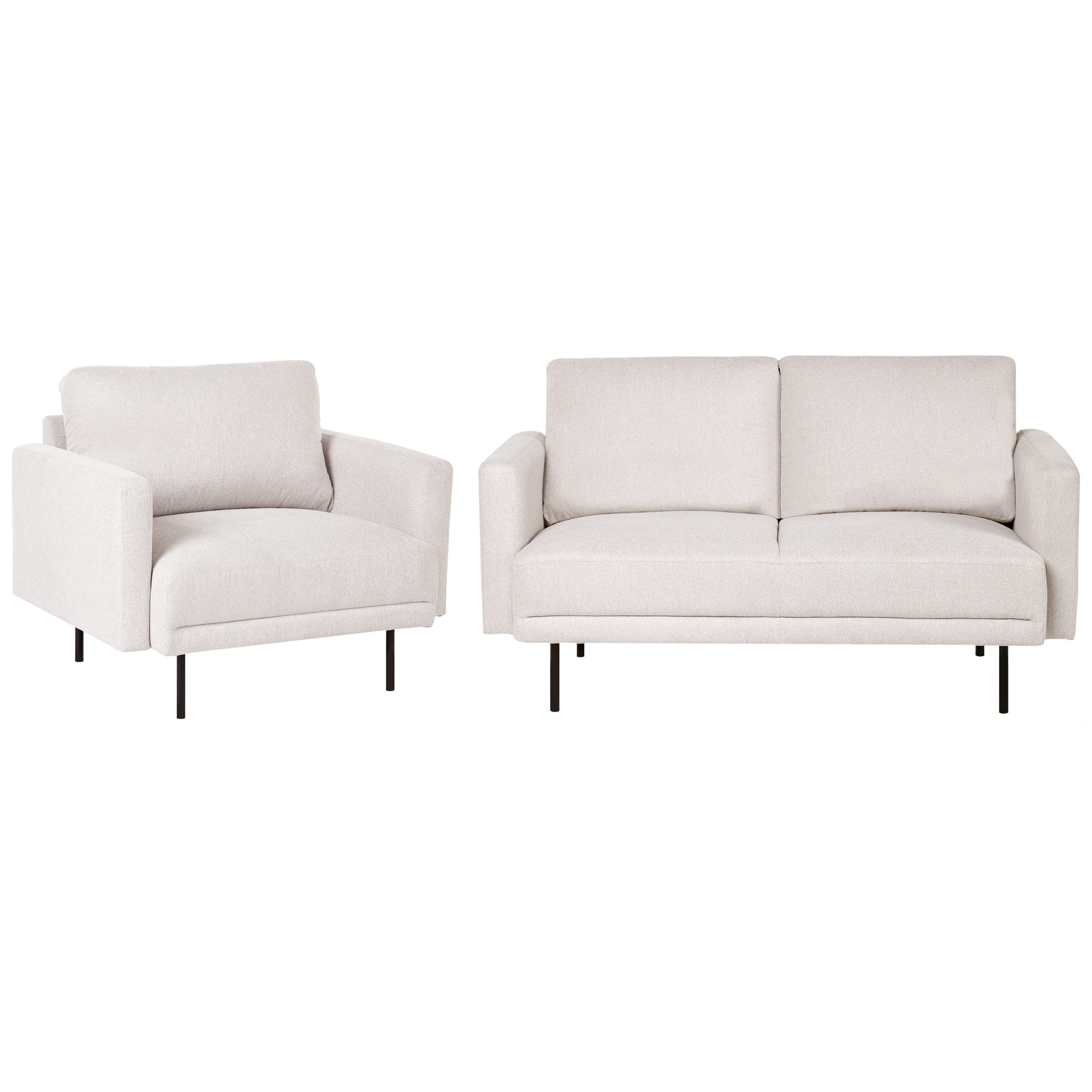 Soffgrupp 3-sits BREDA Ljusbeige