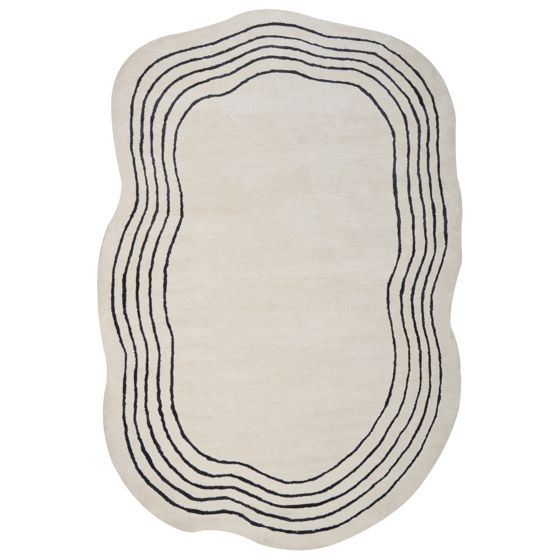 Matta RAMZAN Beige 200 x 300 cm Viskos