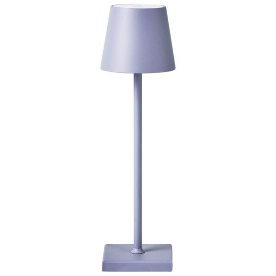 Trådlös LED-bordslampa BACEIRO Metall Ljusviolett