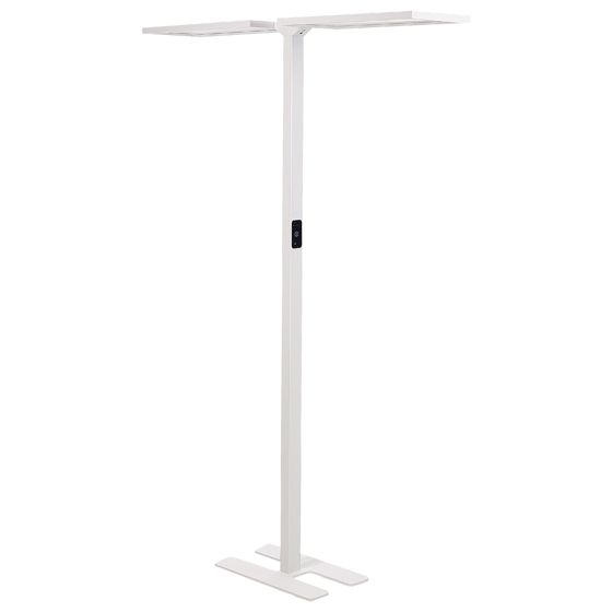 LED-golvlampa SCULPTOR med rörelsesensor Metall Vit