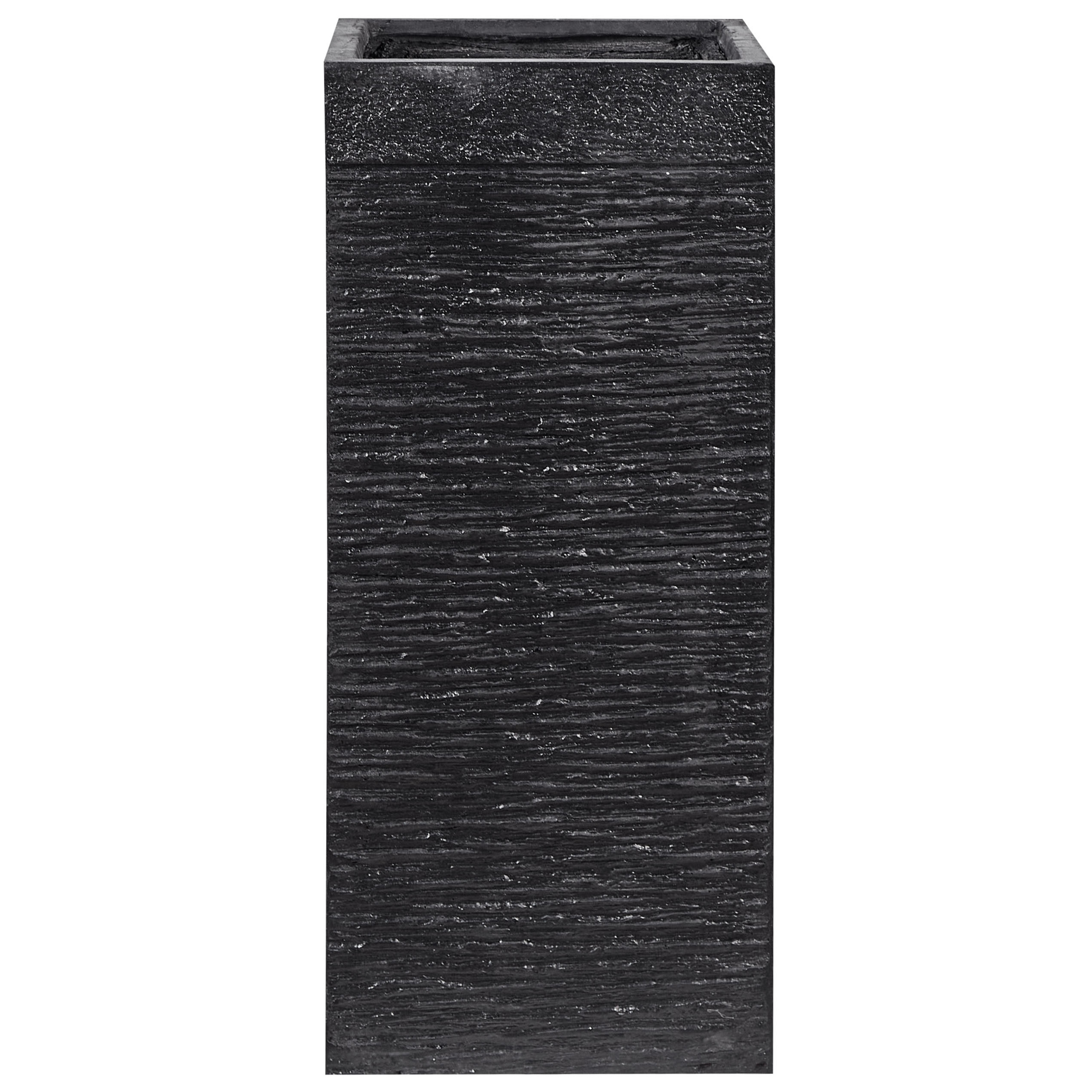 Blomkruka DION 26 cm Svart