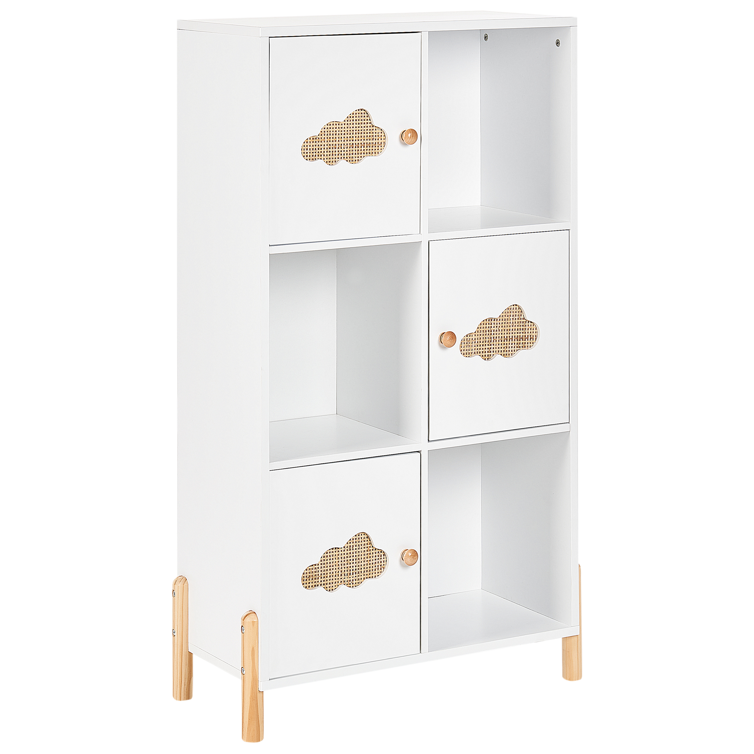 Hylla CLOUDY 111 cm Vit