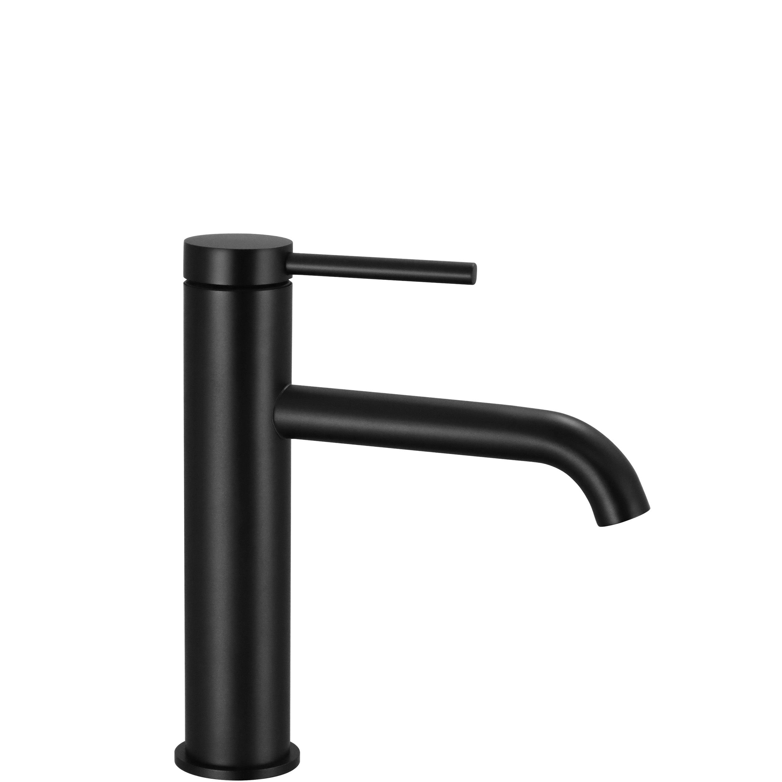 REA Tvättställsblandare JS-B311B CLIF Låg Svart, 16,5x4x20,5cm