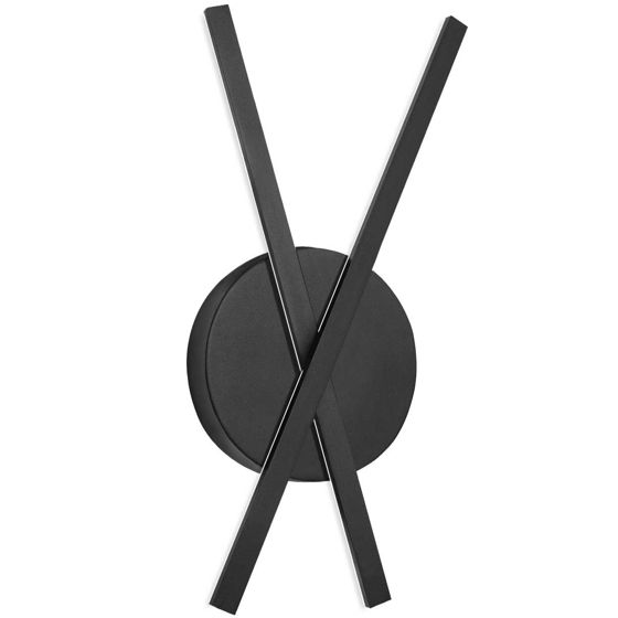 TOOLIGHT vägglampa APP1604-W Svart 40x20x40cm