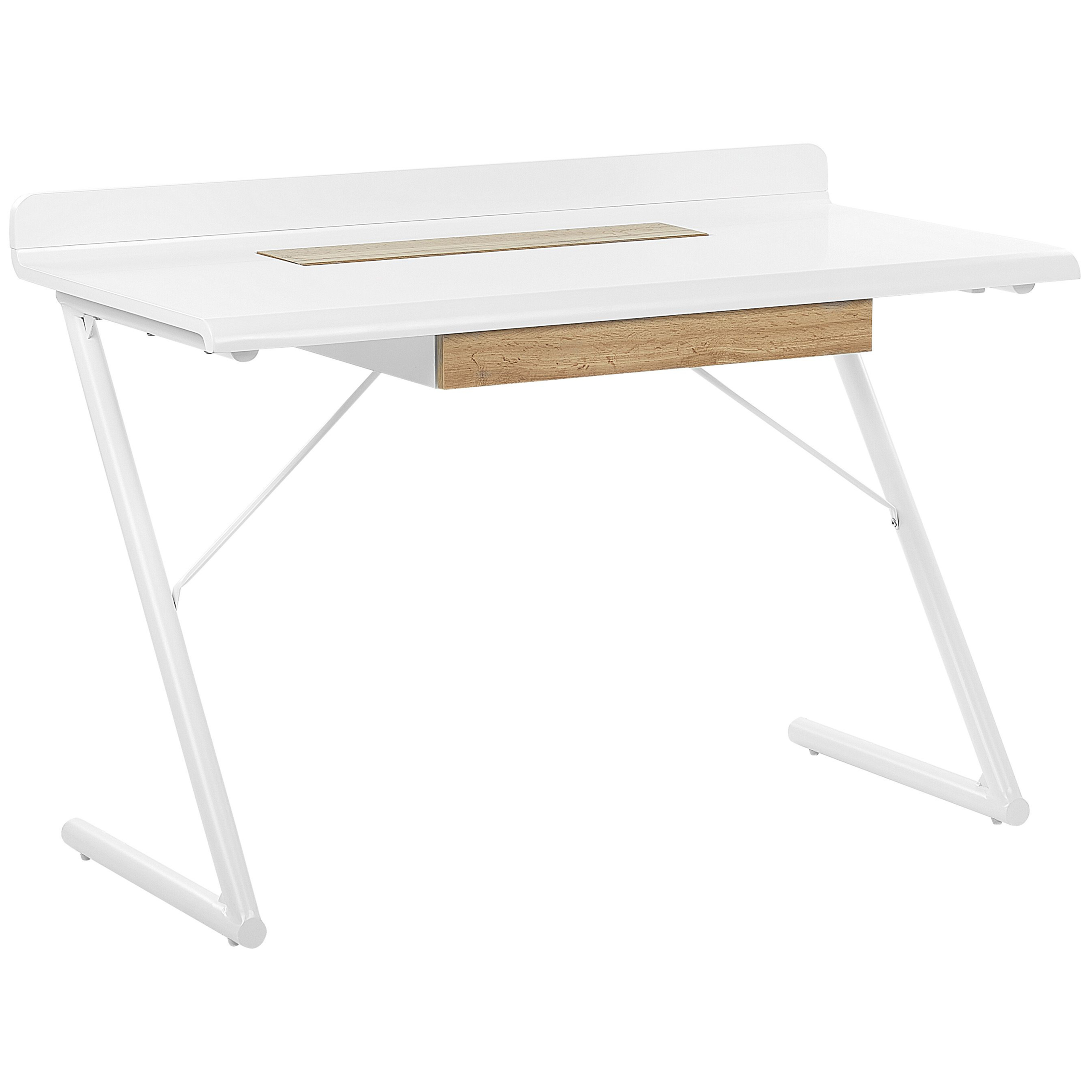 Skrivbord FOCUS 120 cm 60 cm med lådor Vit