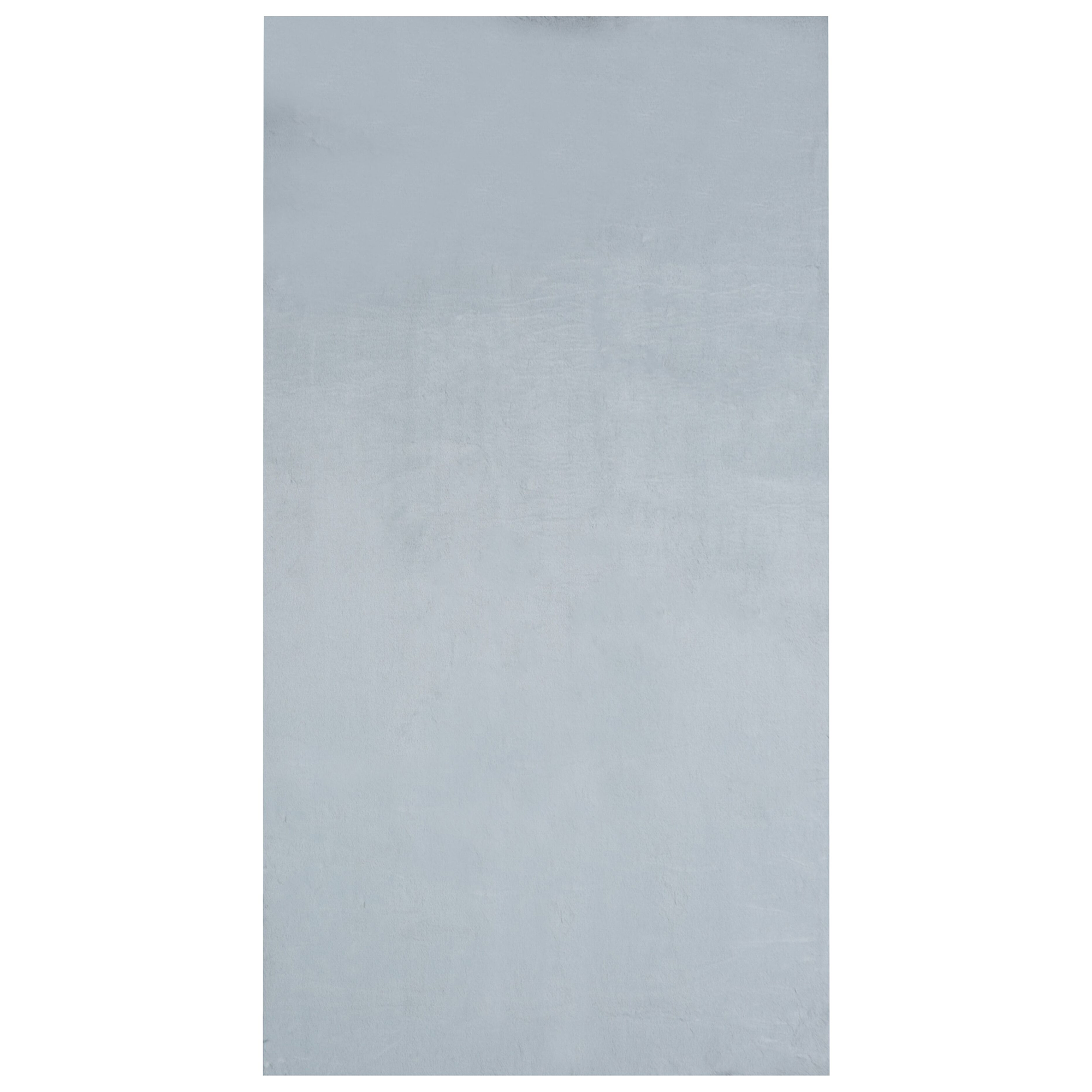 Fuskpälsmatta MIRPUR Ljusgrå 80 x 150 cm