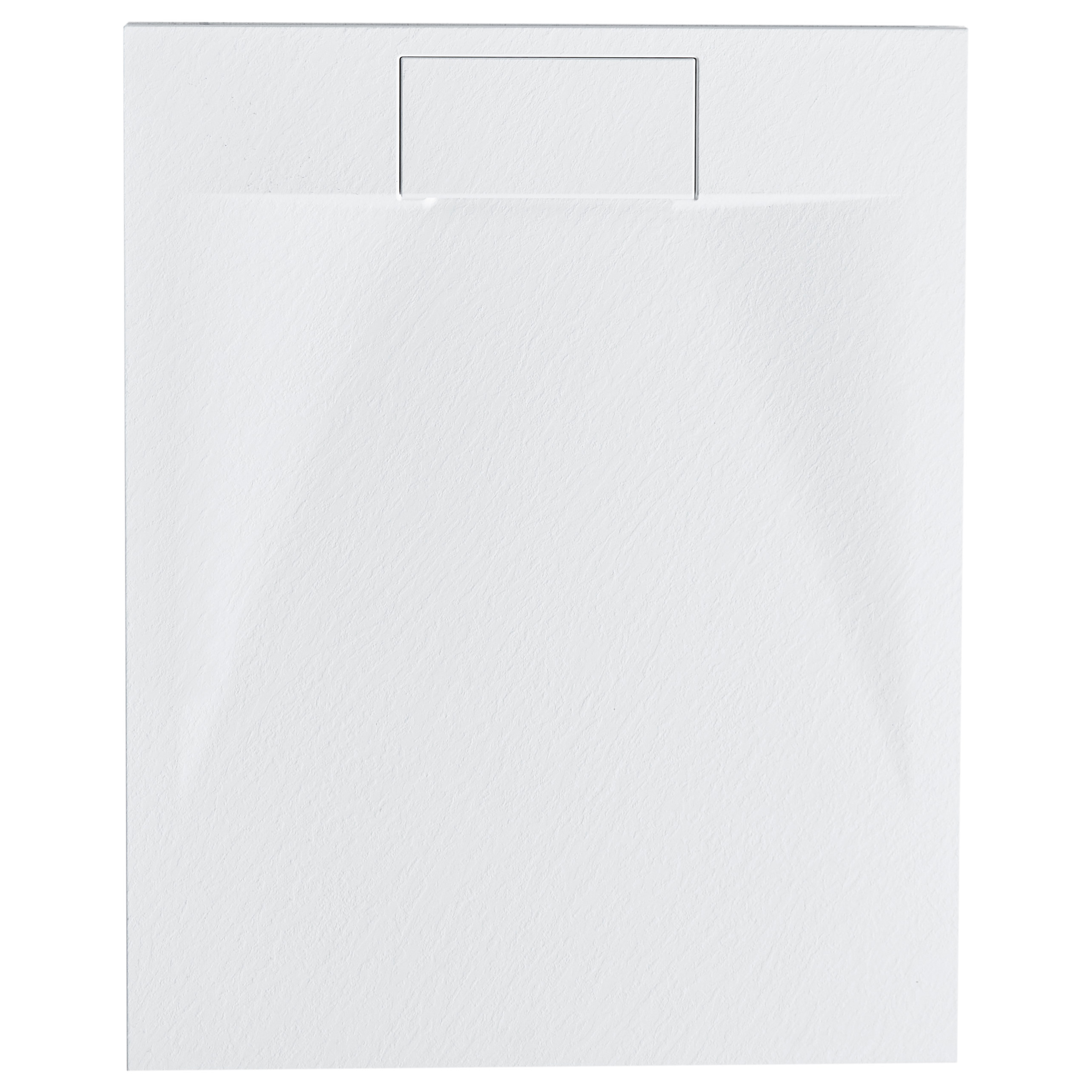 Duschkar AZZURRO 80 x 100 x 3 cm Vit